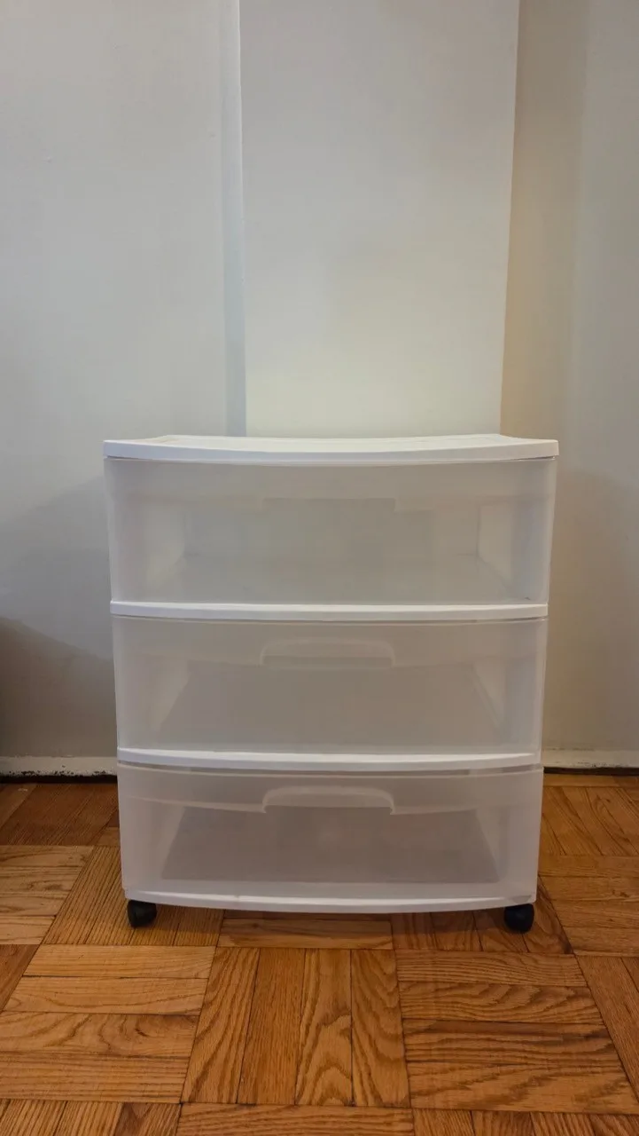 Drawer Cart - plastic - MOVE OUT SALE thumbnail