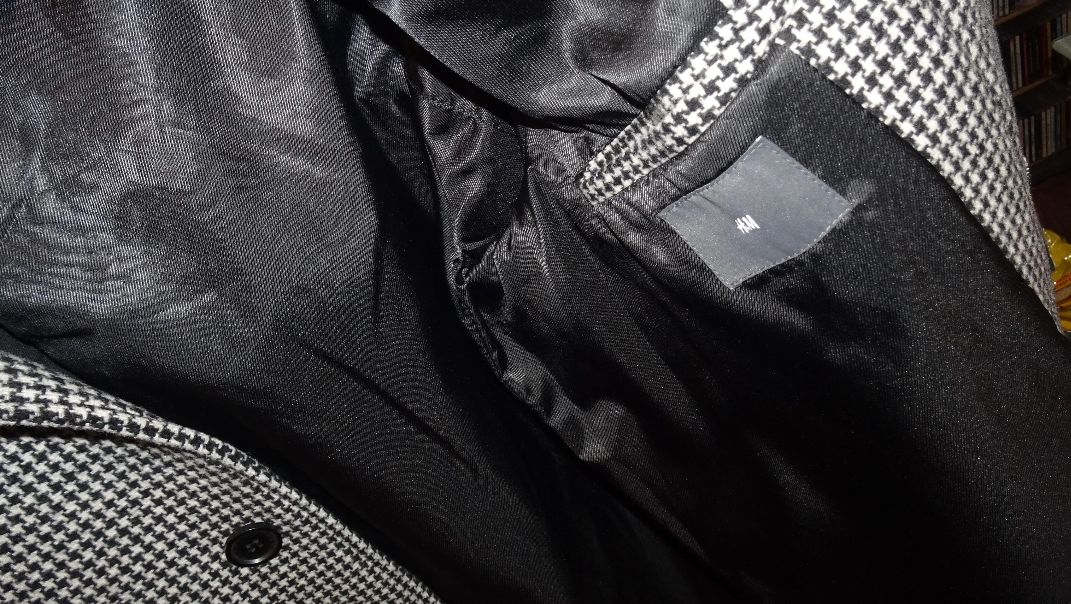 Men's H&M Herringbone Coat Like NEW! image indicator(3)