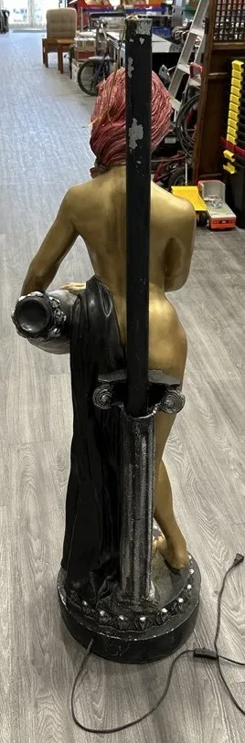 61” Sculptural Nude Woman Fountain Statue – Garden Centerpiece image indicator(4)