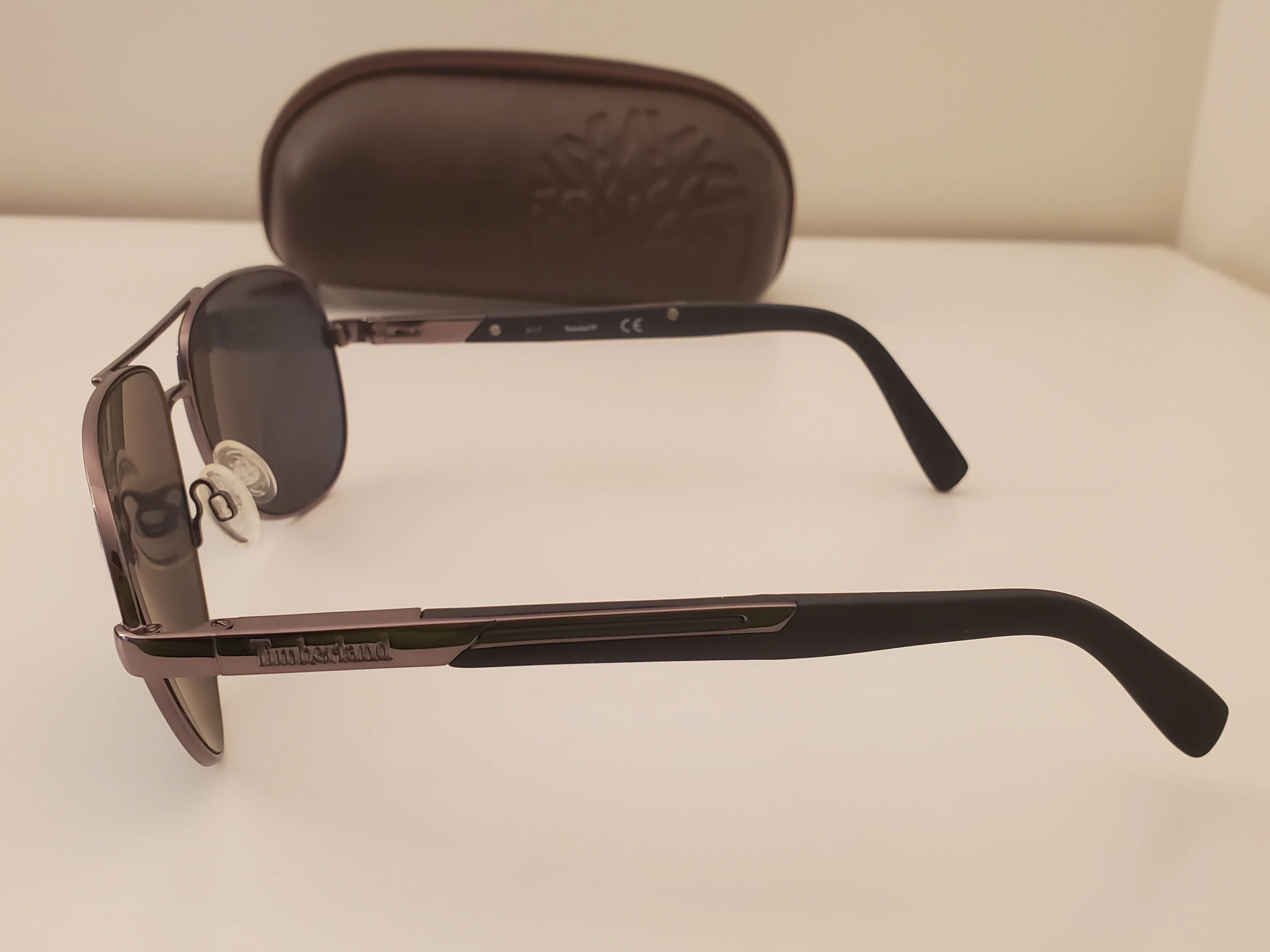 Timberland TB9058-08D Polarized Sunglasses in Gunmetal Grey Lens image indicator(7)