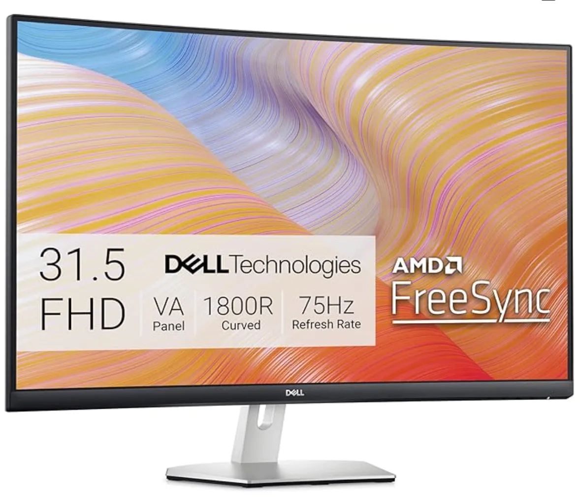 DELL 32IN CURVED MONITOR S3222HN thumbnail