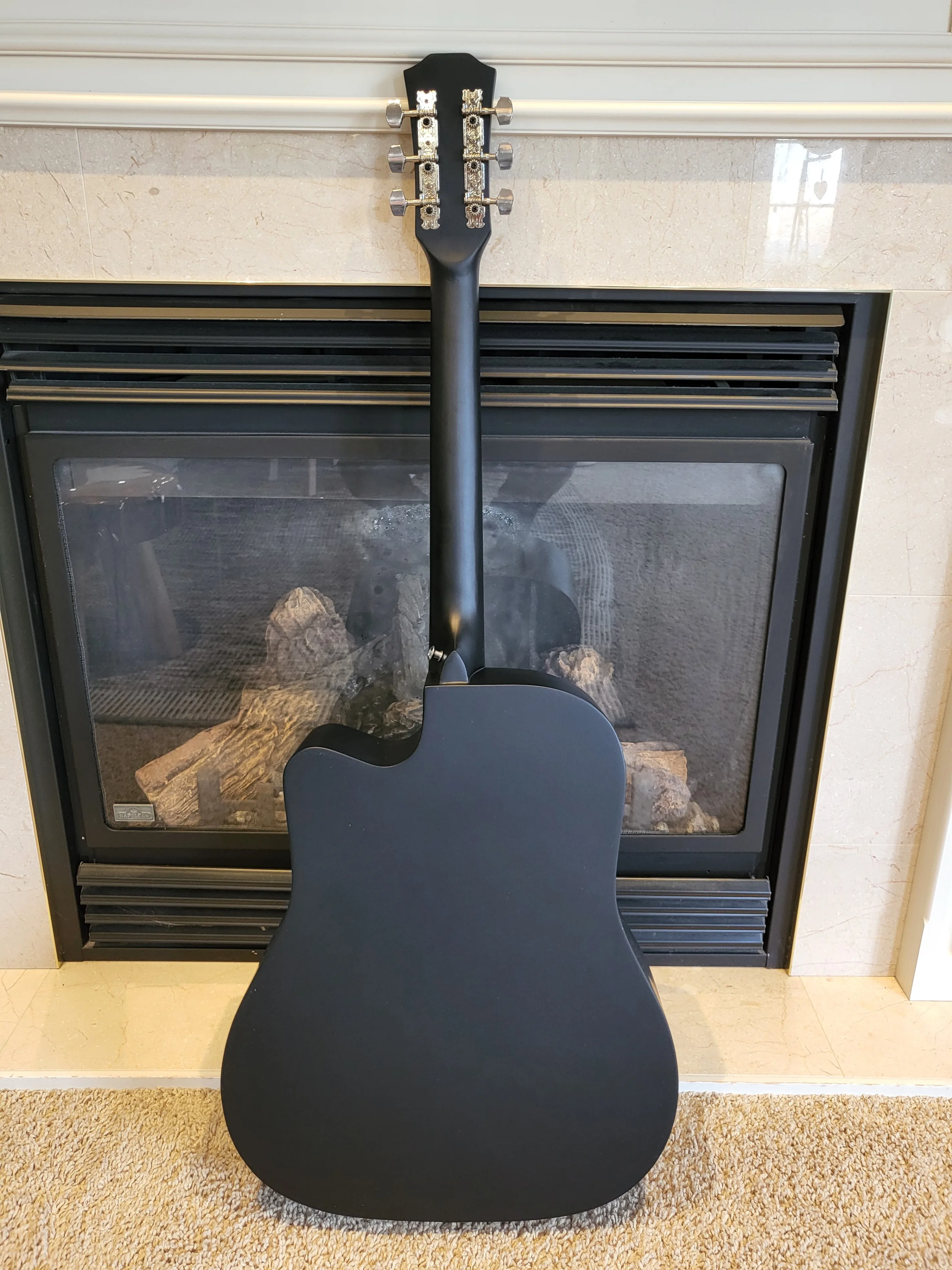 Acoustic Guitar for Beginners Black Starter Package image indicator(5)