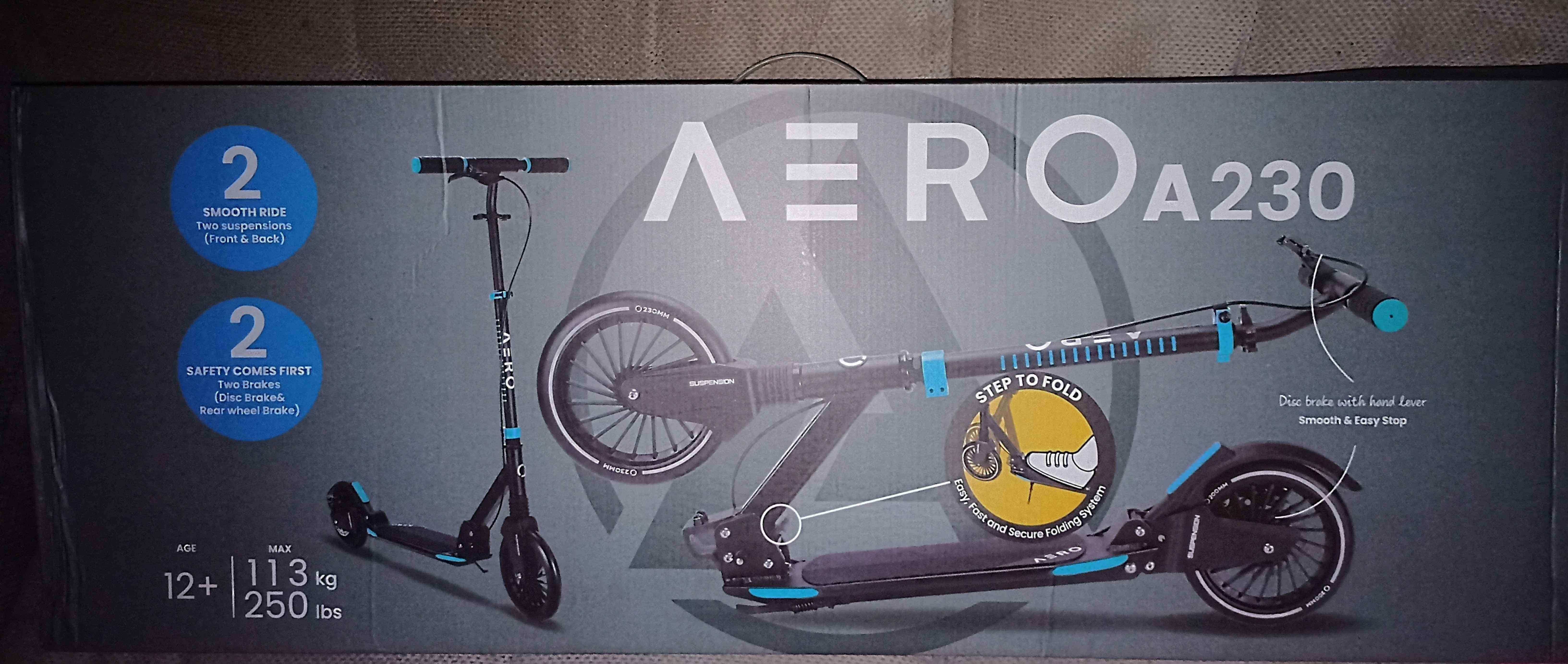 Aero Big Wheels Kick Scooter – Like New – $100 – Pick Up Only