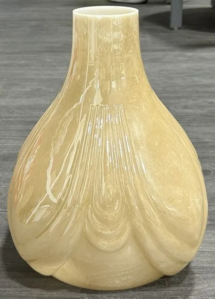 Rare Antique Torchiere Lamp Shade – Art Deco Glass 13” x 10” thumbnail