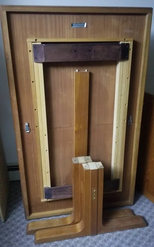 RARE Mid-Century Danish Modern Skovby Teak Dining Table w/Leaves image indicator(6)