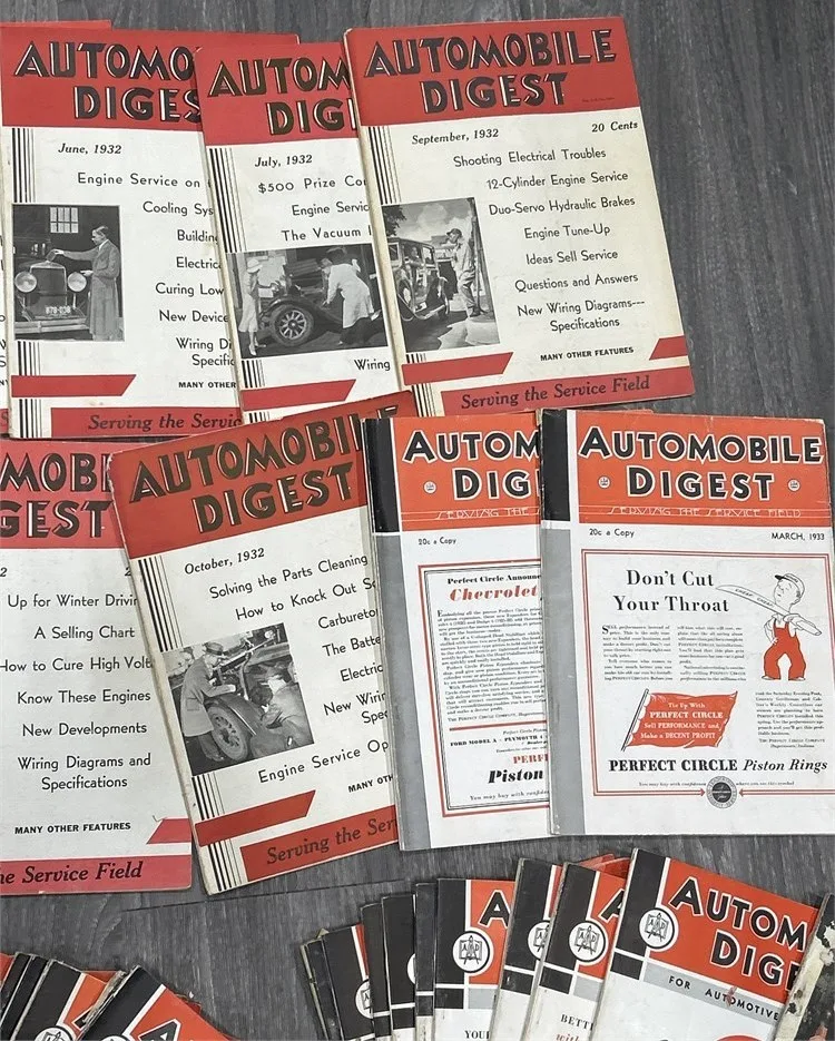 45+ Vintage Automobile Digest Magazines 1930s image indicator(4)