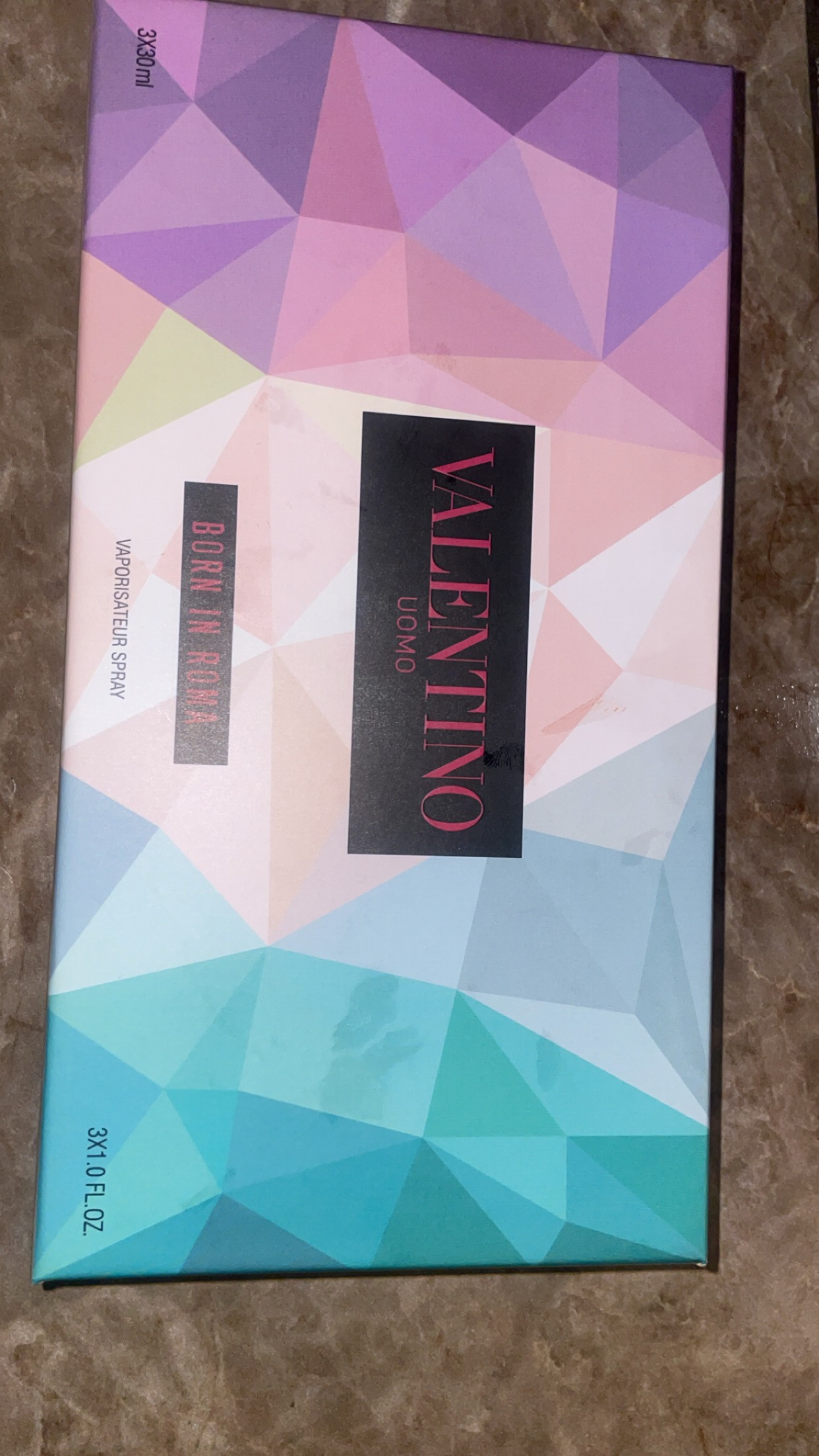 Valentino Uomo 3-Piece Gift Set (3 × 30 mL)