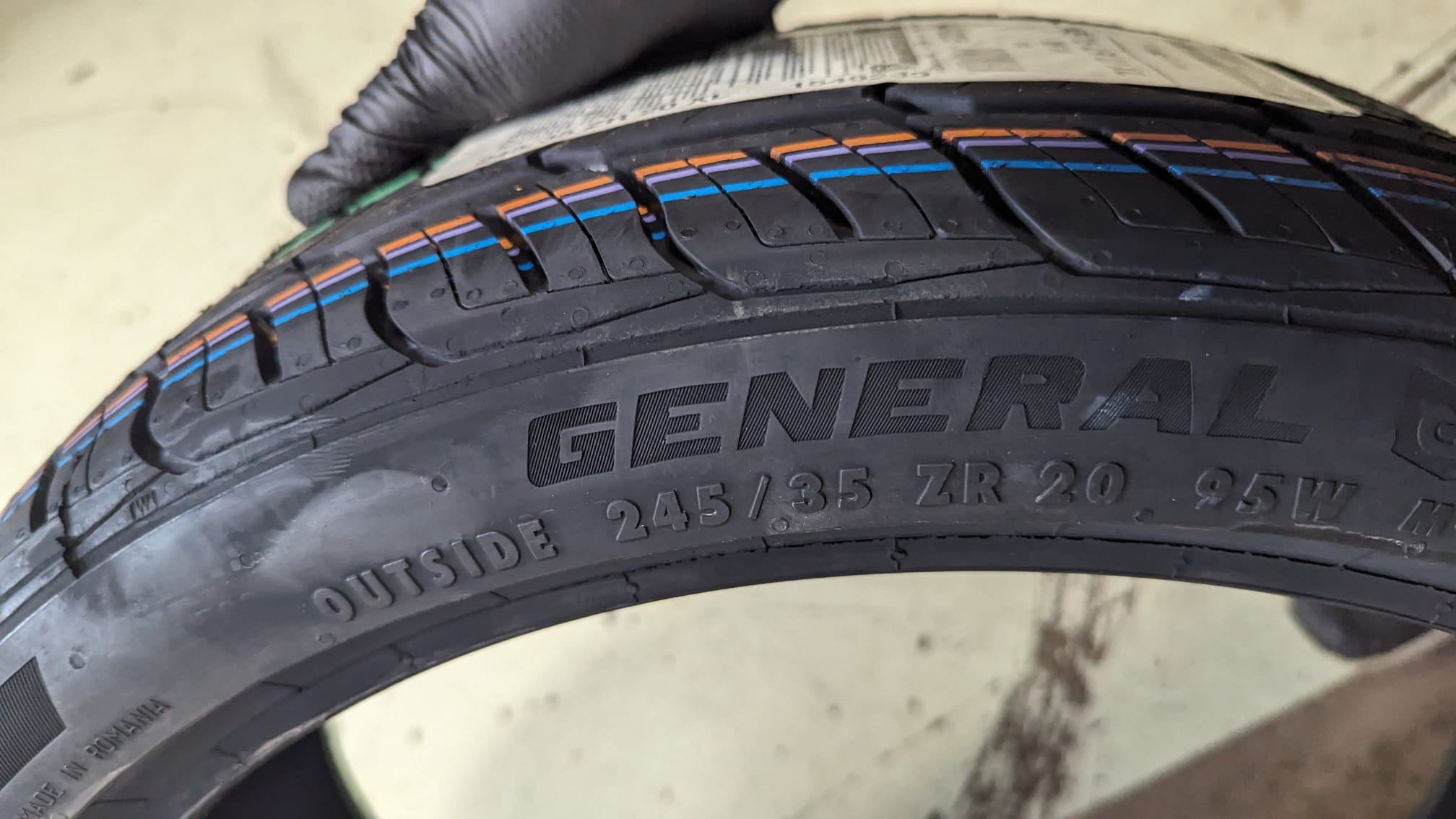 NEW 245/35/R20 General GMax AS05–BMW 5 Series/6 Series/Jag XF - photo 2