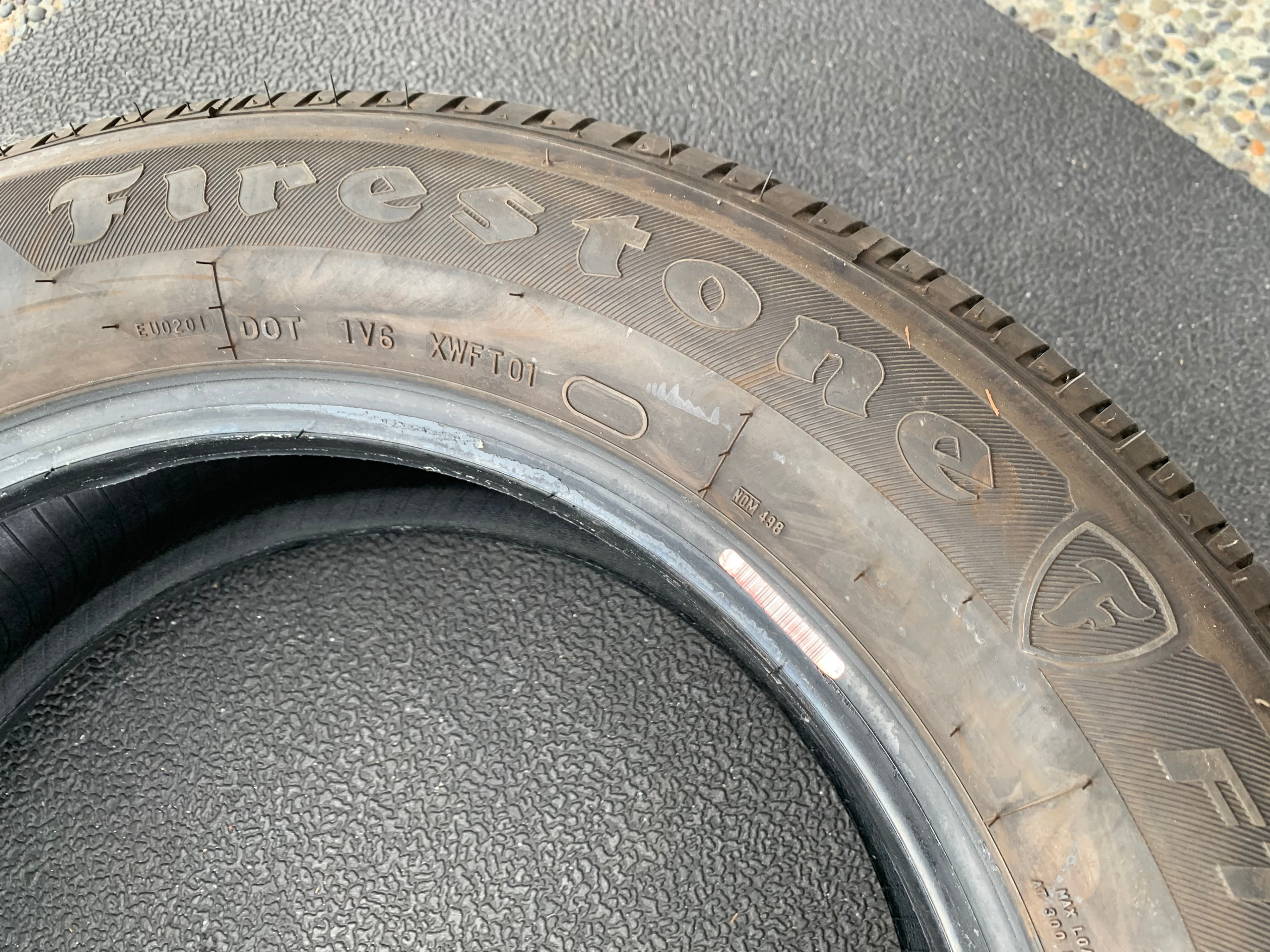 1 X single 205/60/16 92H M+S Firestone FT140 with 90% tread - photo 5