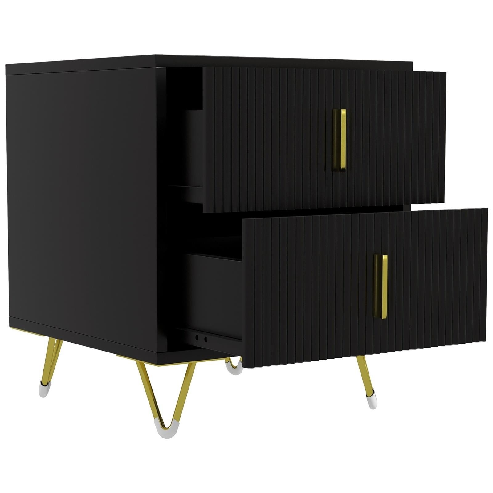 New- HOMCOM Modern Night Bedside Table - photo 4