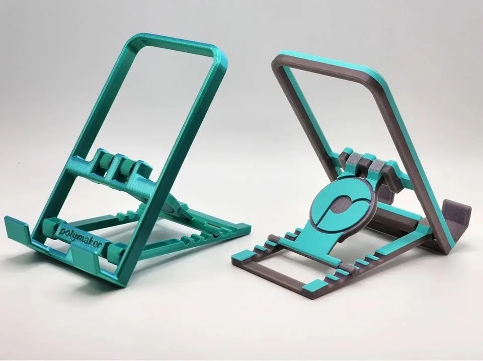 Adjustable Phone Stand · 3D Printed · Foldable & Portable thumbnail