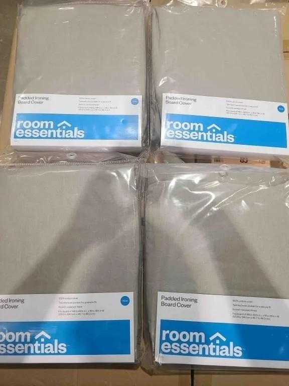 Wide Ironing Board Cover Gray - Room thumbnail