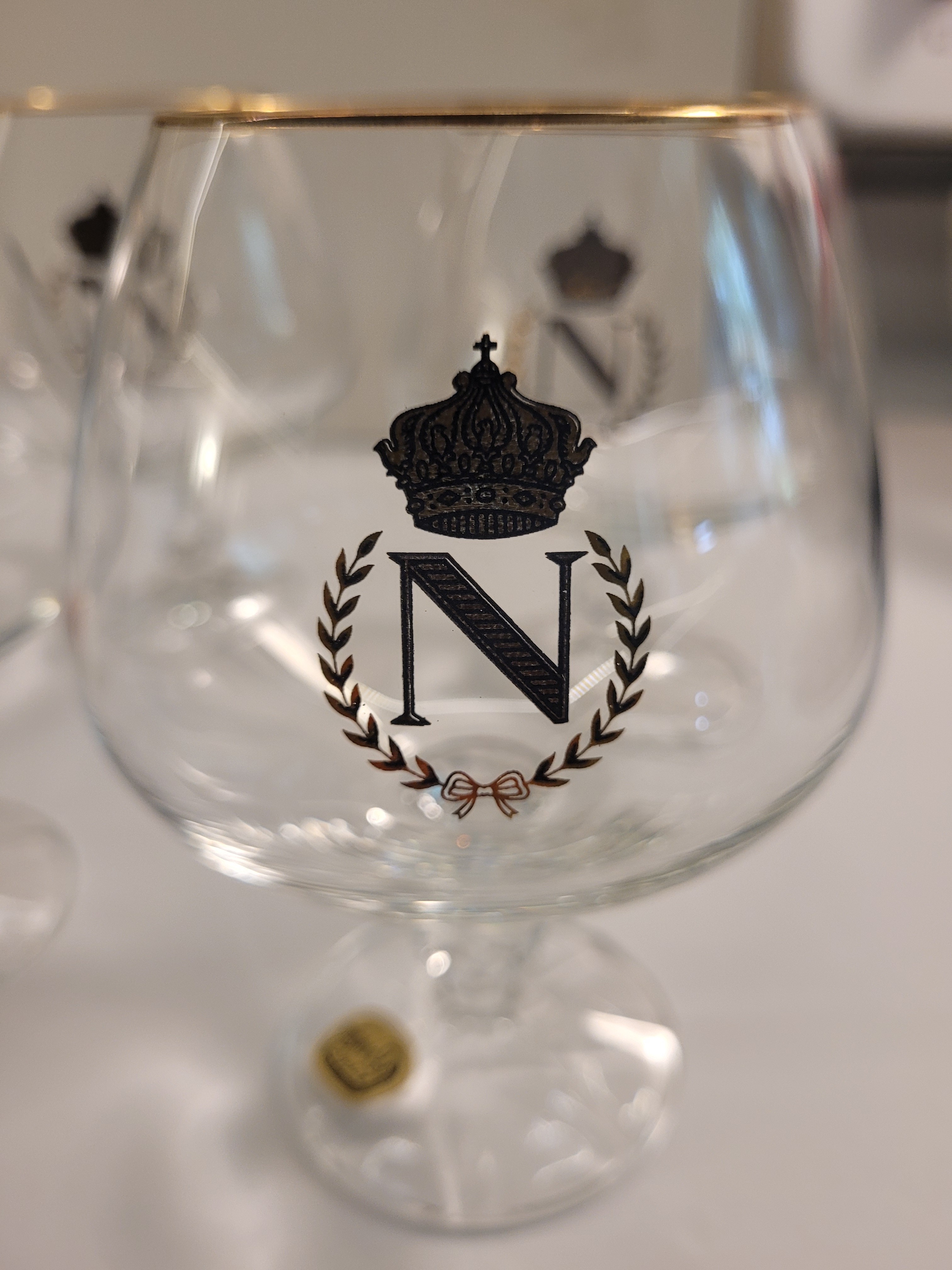 Vintage Bohemia Crystal Brandy Snifters - photo 4