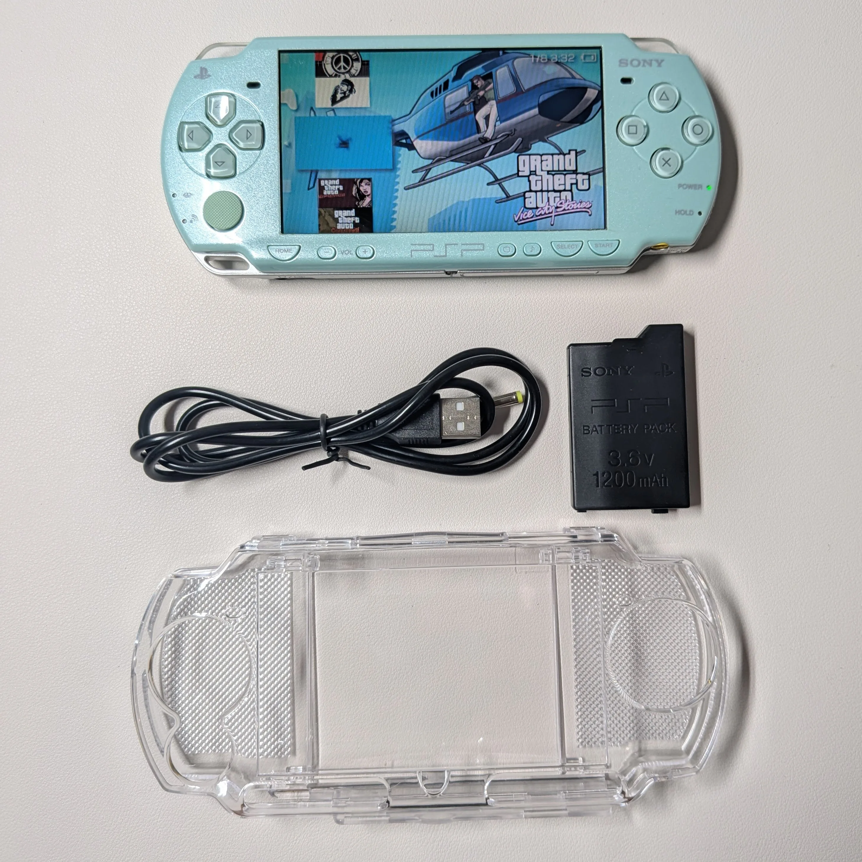 Sony PSP2000 LightGreen Modded thumbnail
