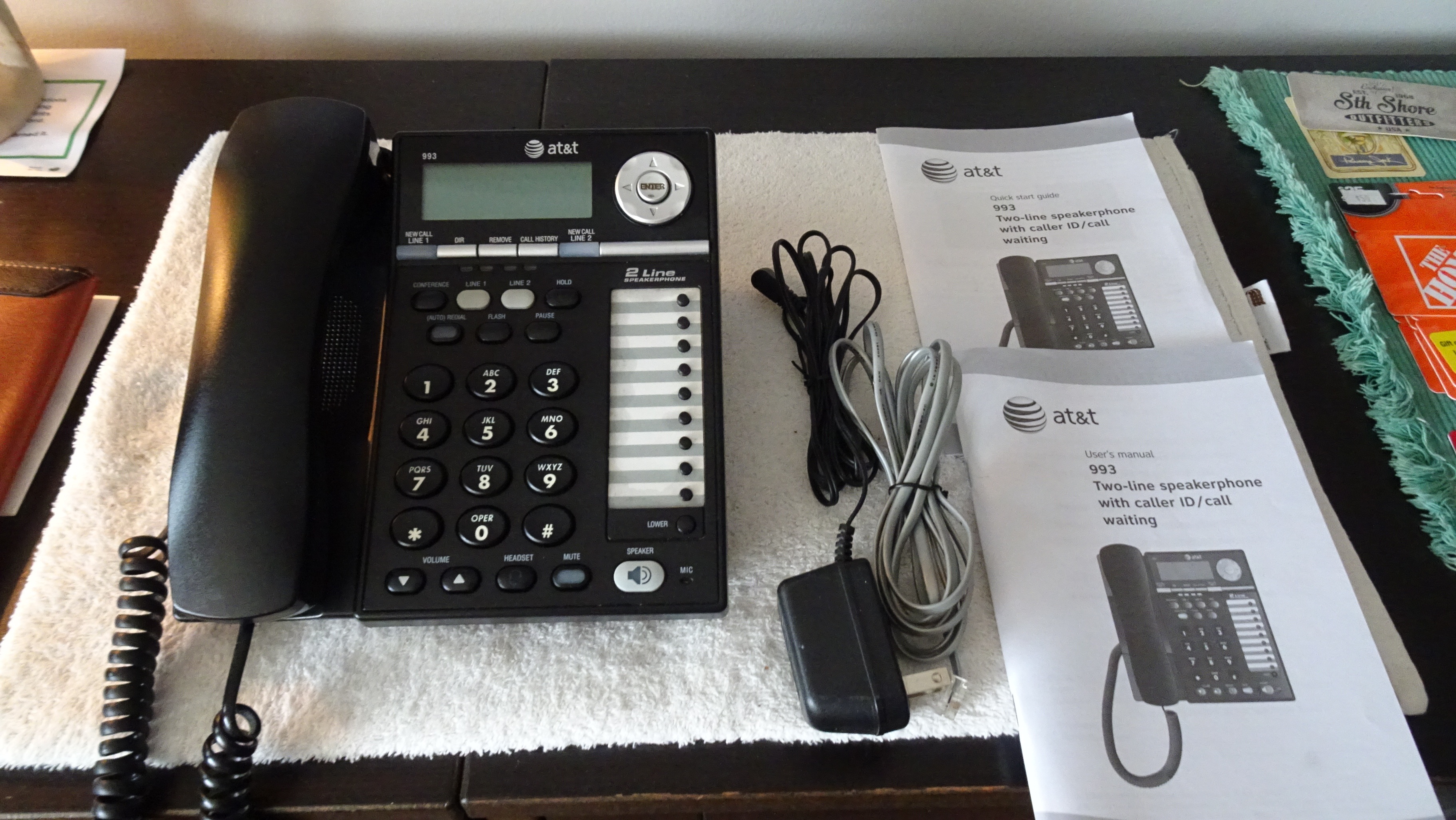 AT&T 2 Line Telephone