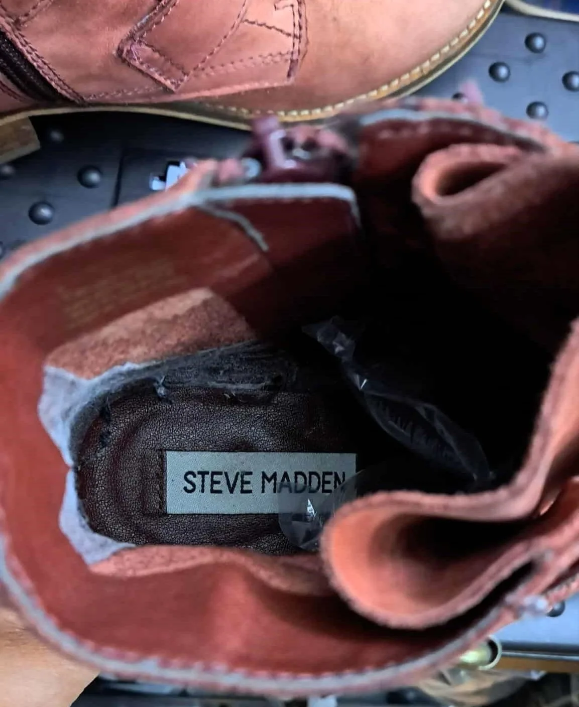 Steve Madden Genuine Leather Women's Buckled Boot image indicator(7)