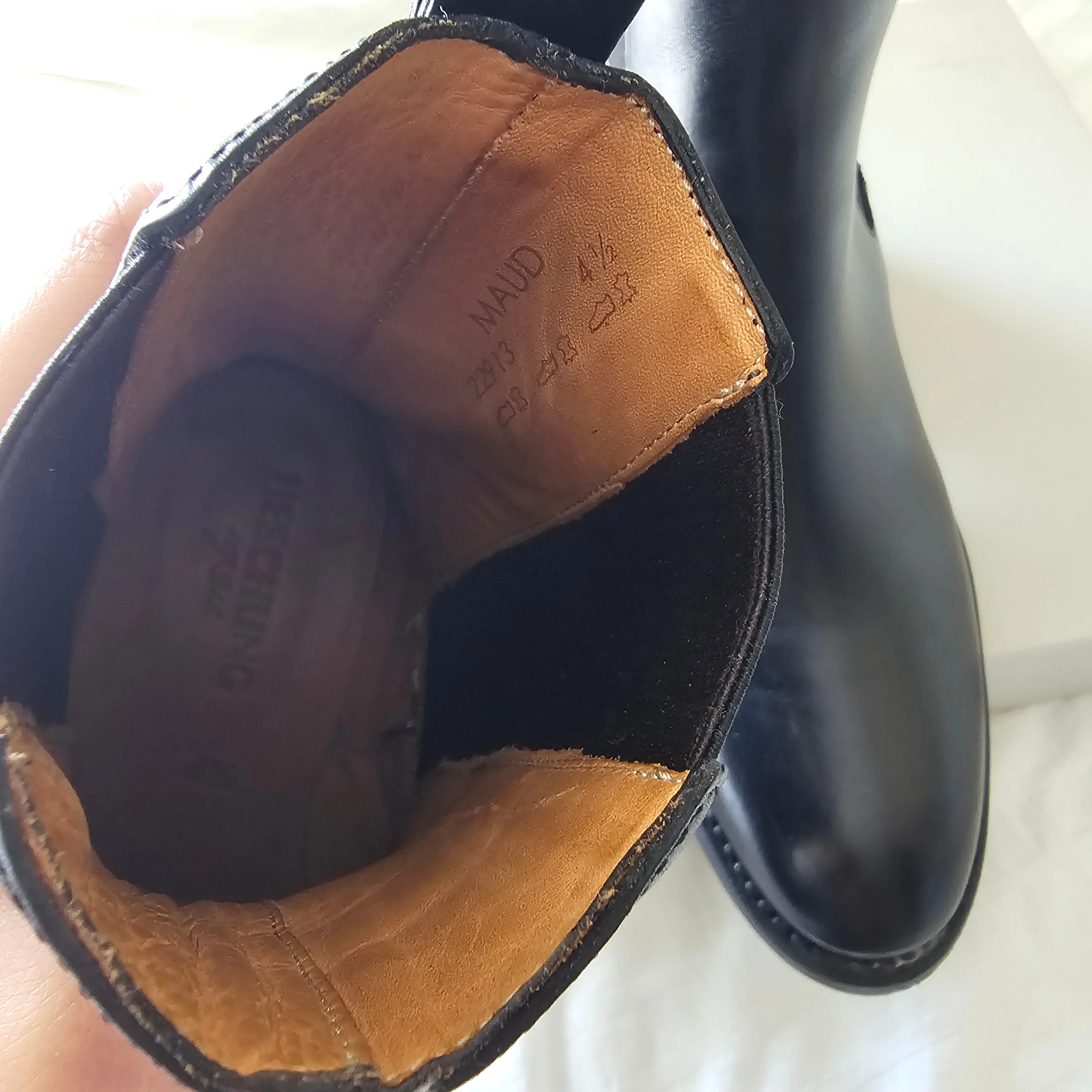 Heschung Maud Leather Chelsea Boots - Black Box - UK4.5/EU37.5 image indicator(7)