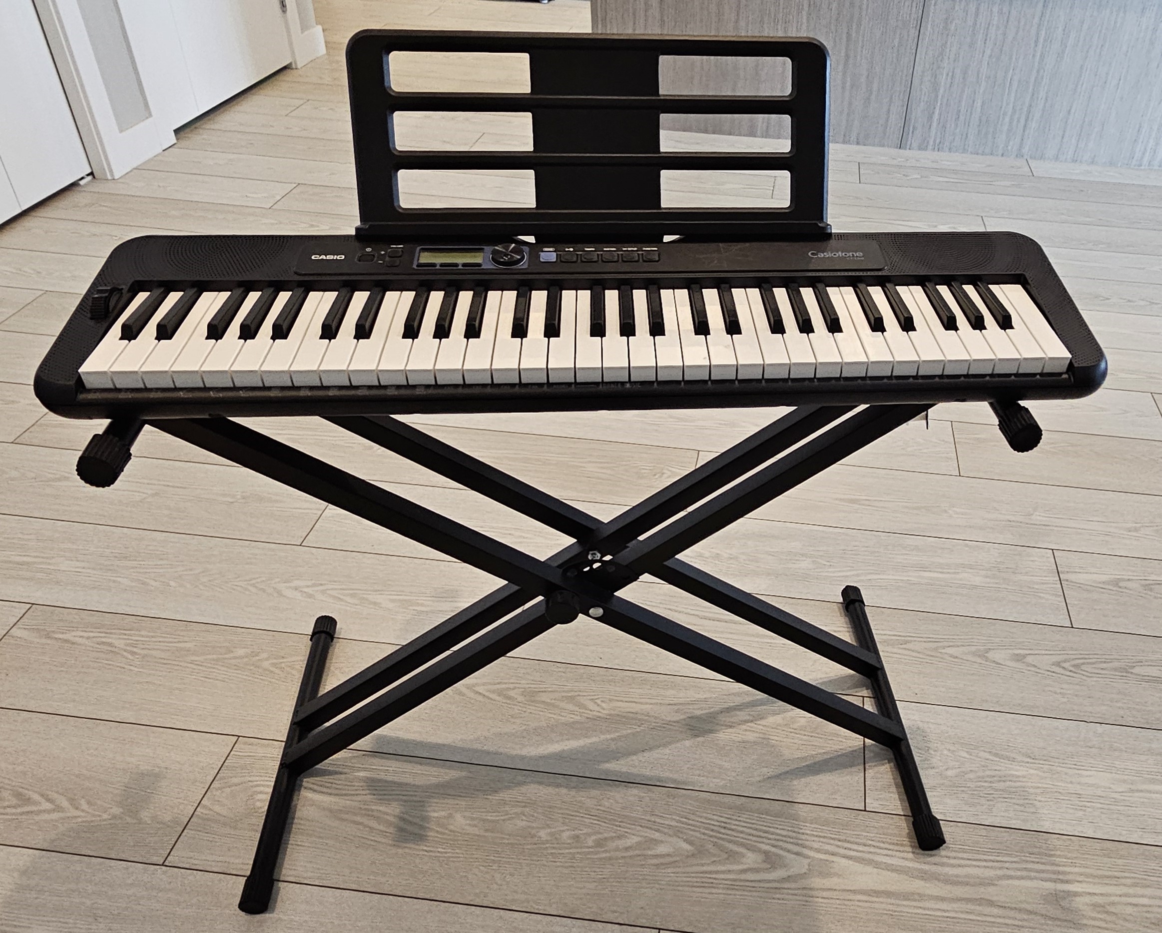 Casio CT-S300 Keyboard + Stand + Bench – $200 - photo 3