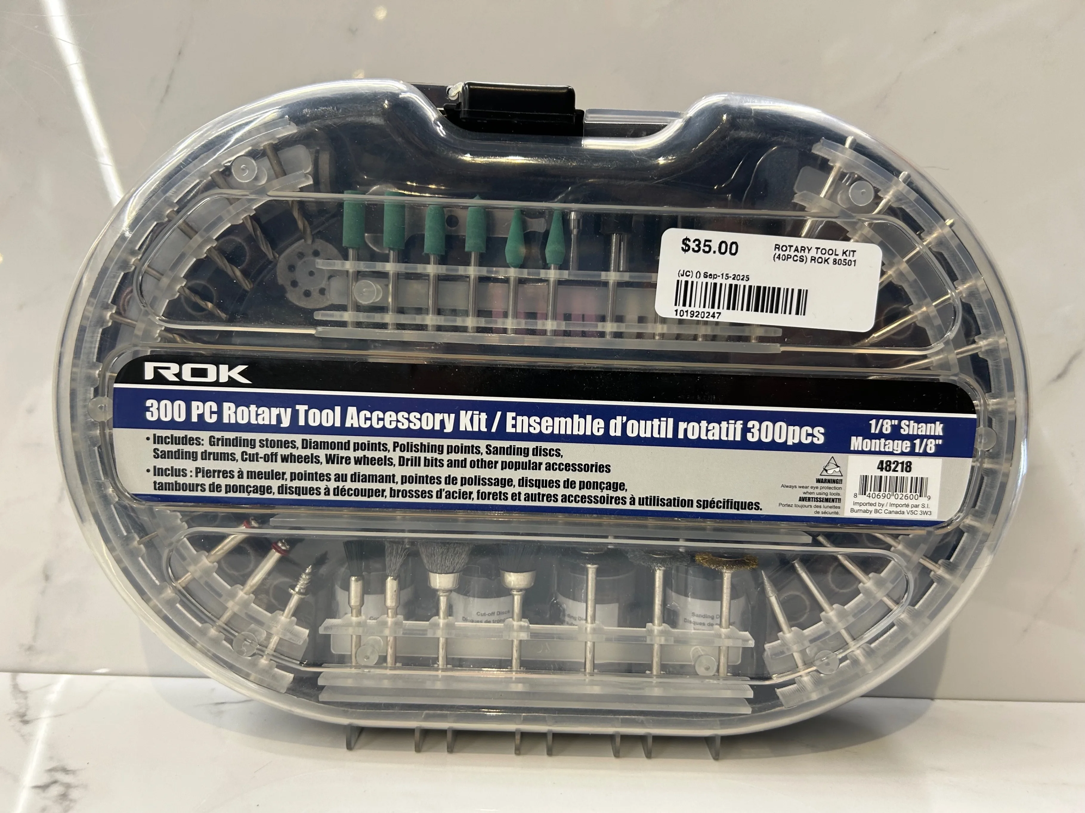 ROK 300 Rotary Tool Accessory Kit thumbnail