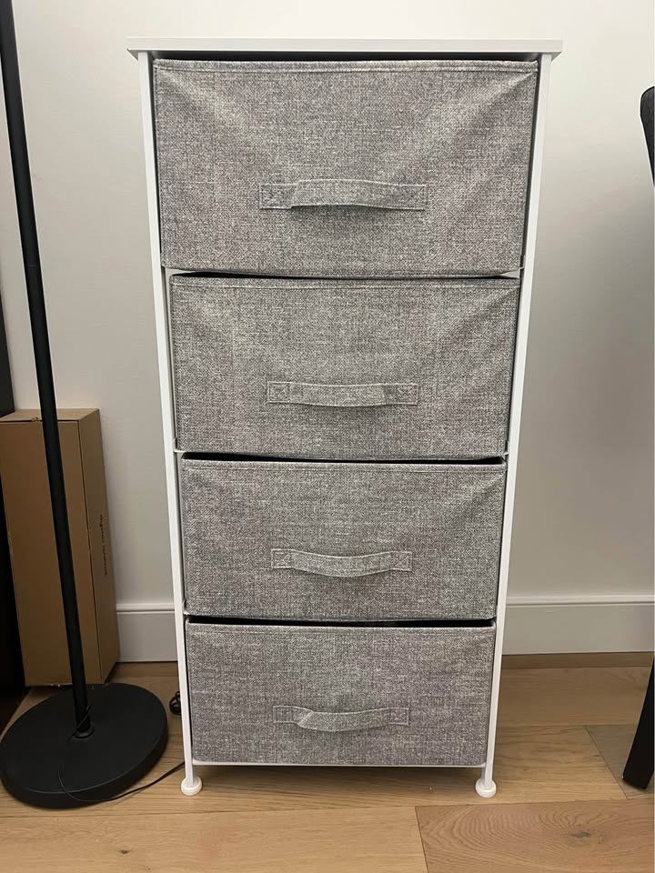 Fabric 4-Drawer