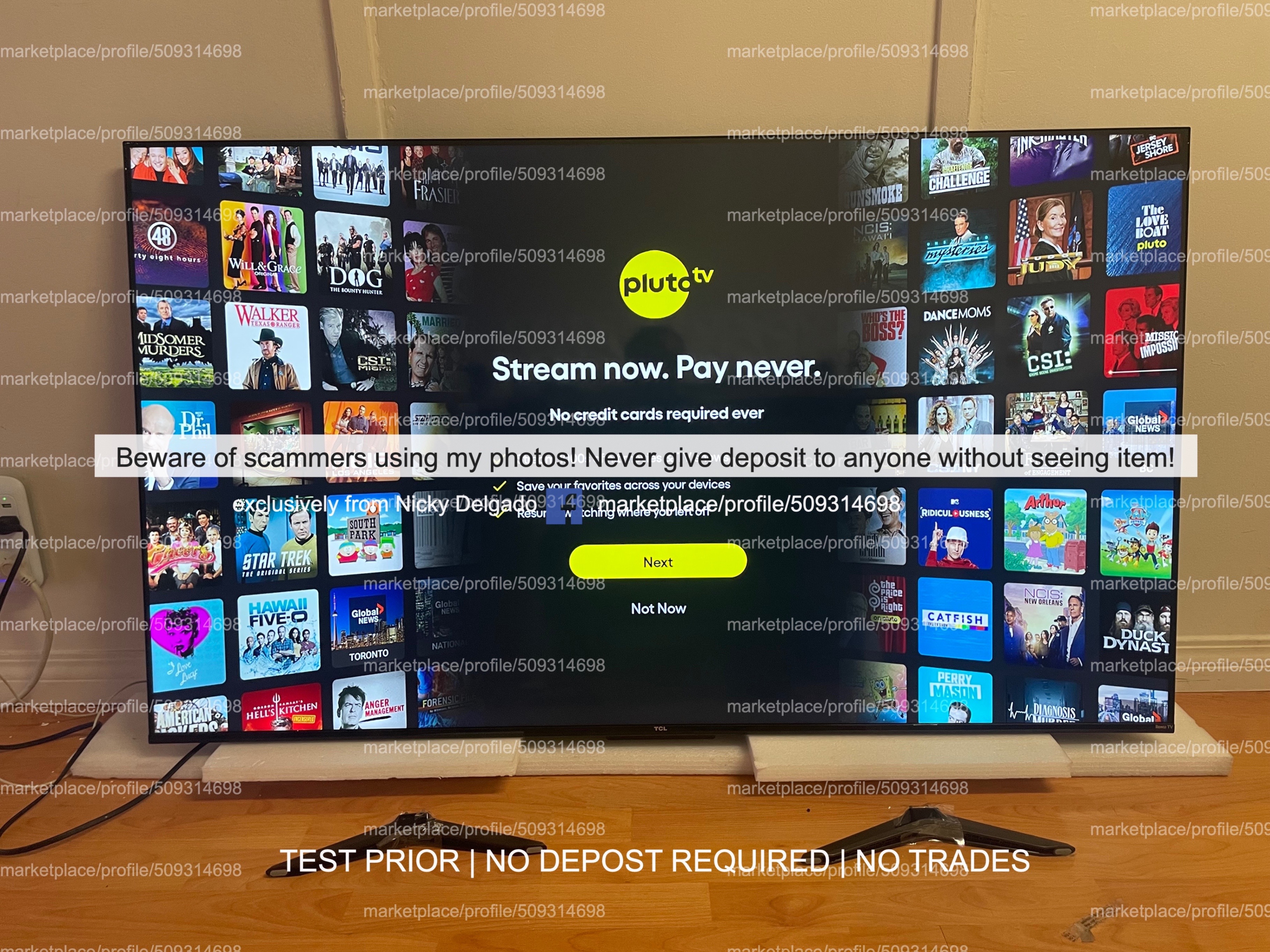 TCL 58” S-Class 58S450R 4K HDR LED Roku Smart TV > 2025 - photo 2