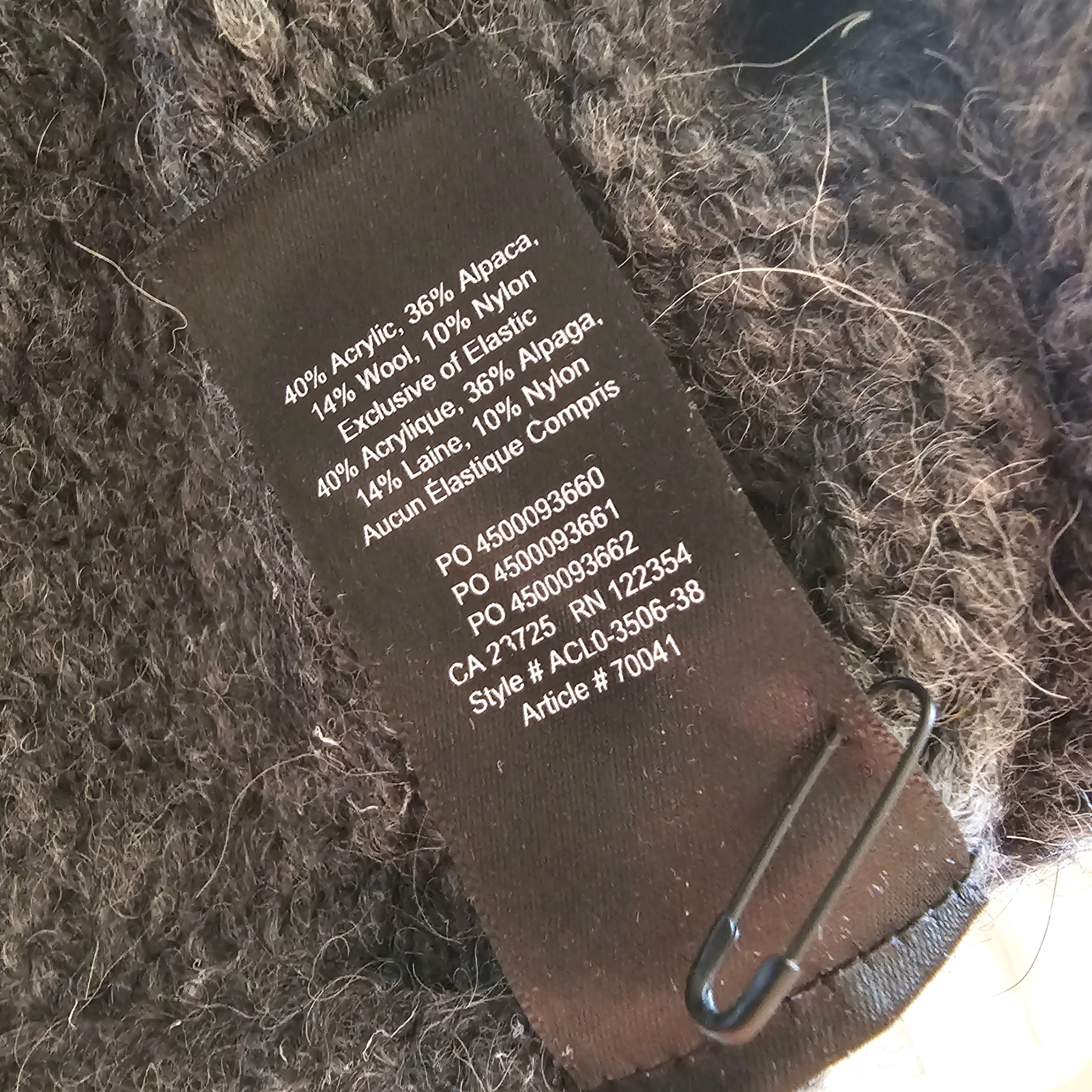 Aritzia The Group by Babaton Thurlow Sweater-Charcoal Grey-Sz XS - photo 4