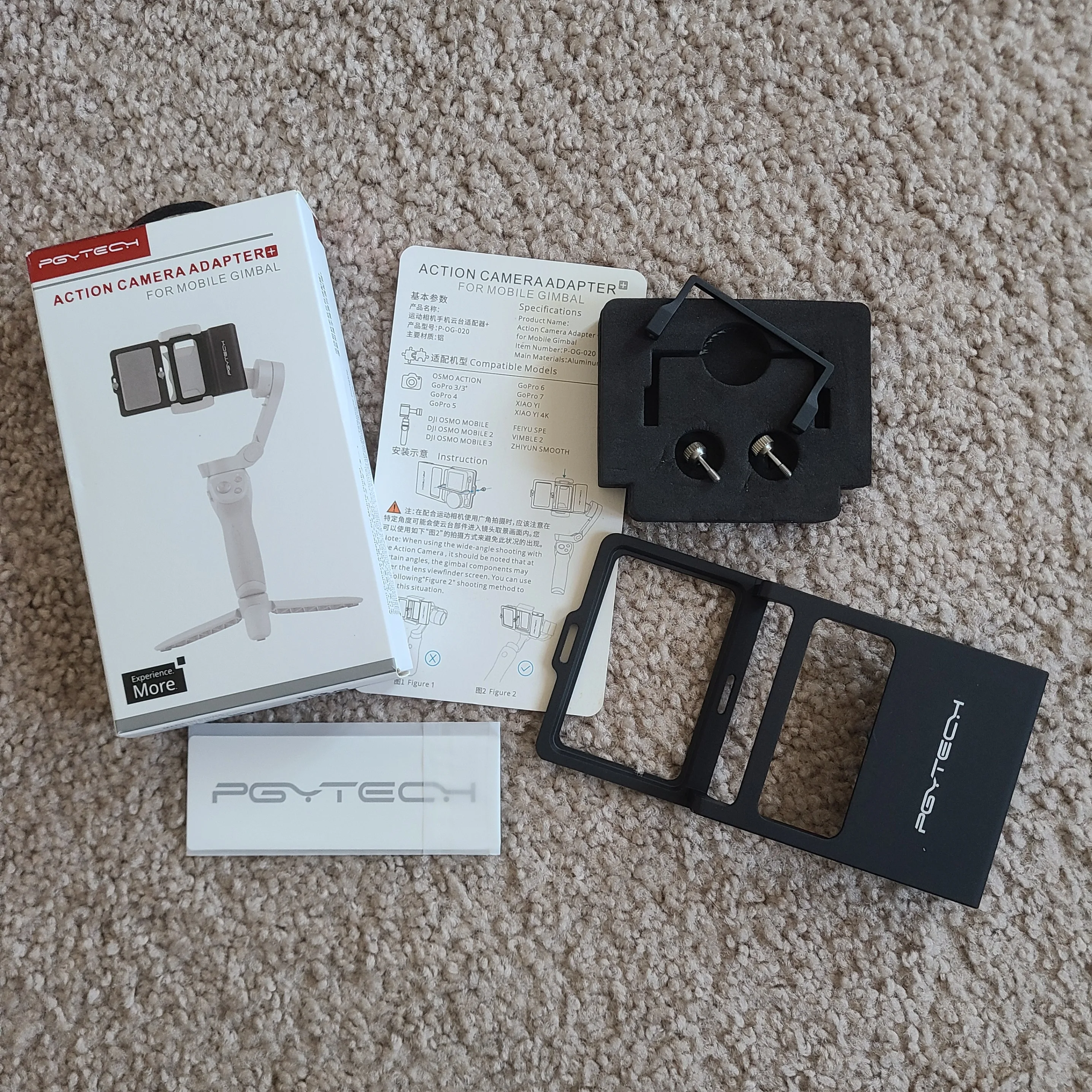 DJI Osmo Mobile 4 Gimbal & Action Camera Adapter image indicator(8)