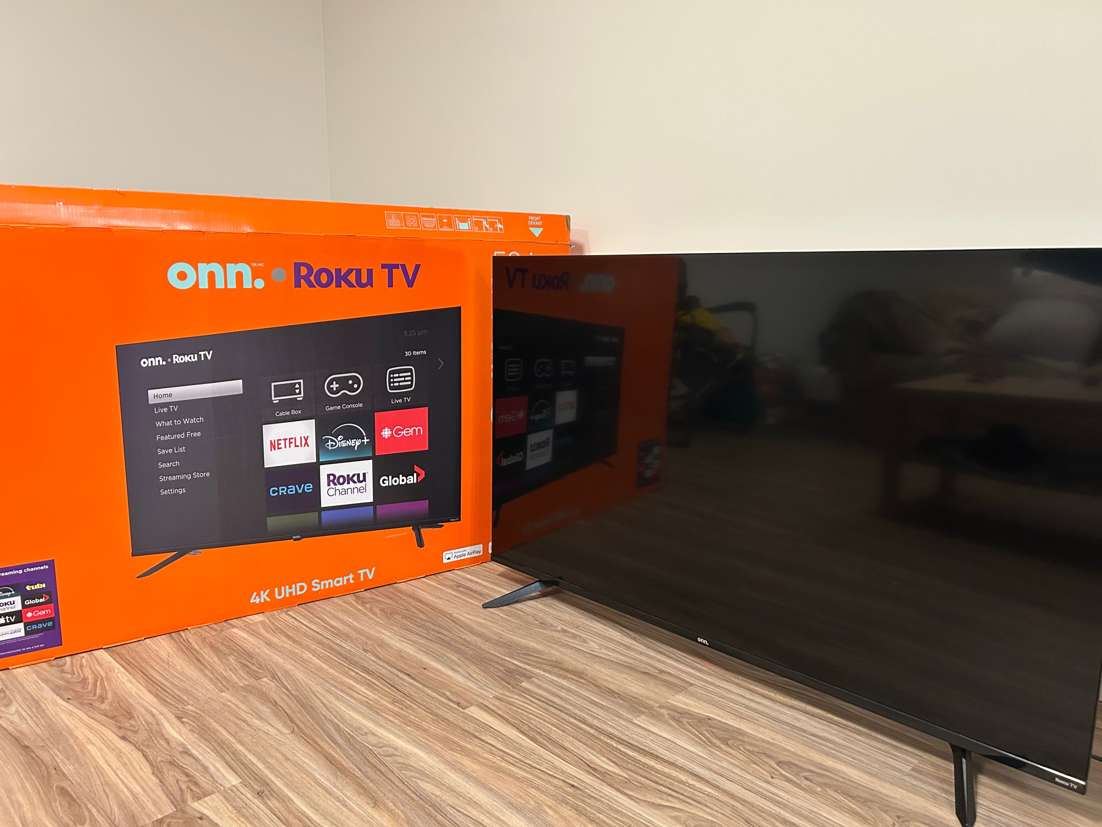 Onn 58” TV – Moving Sale