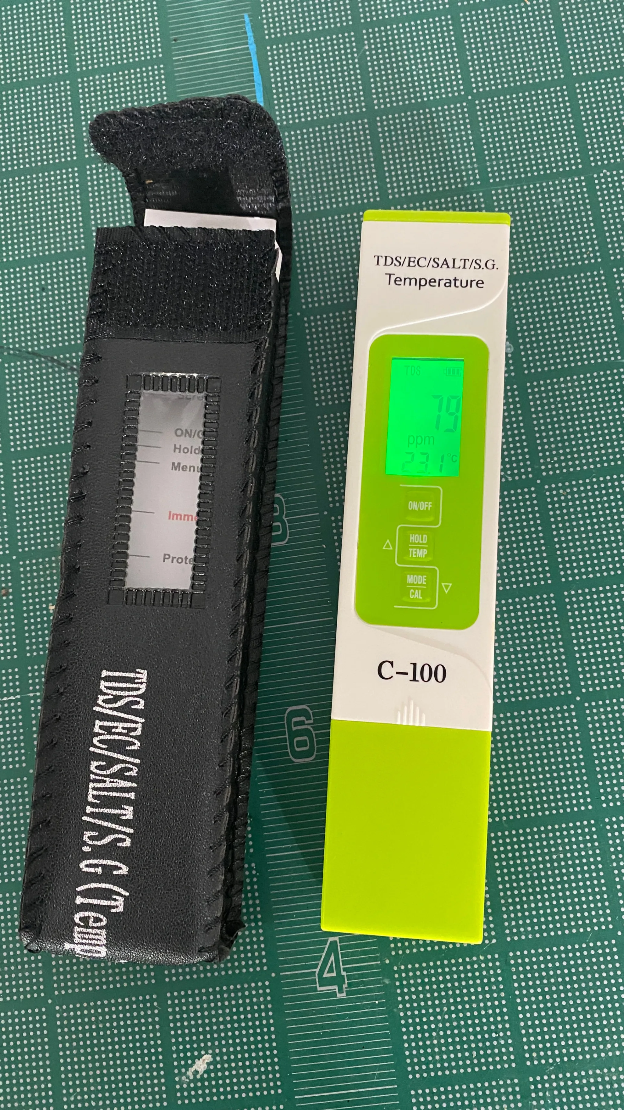 Portable water tester - 5 in 1 functions image indicator(2)