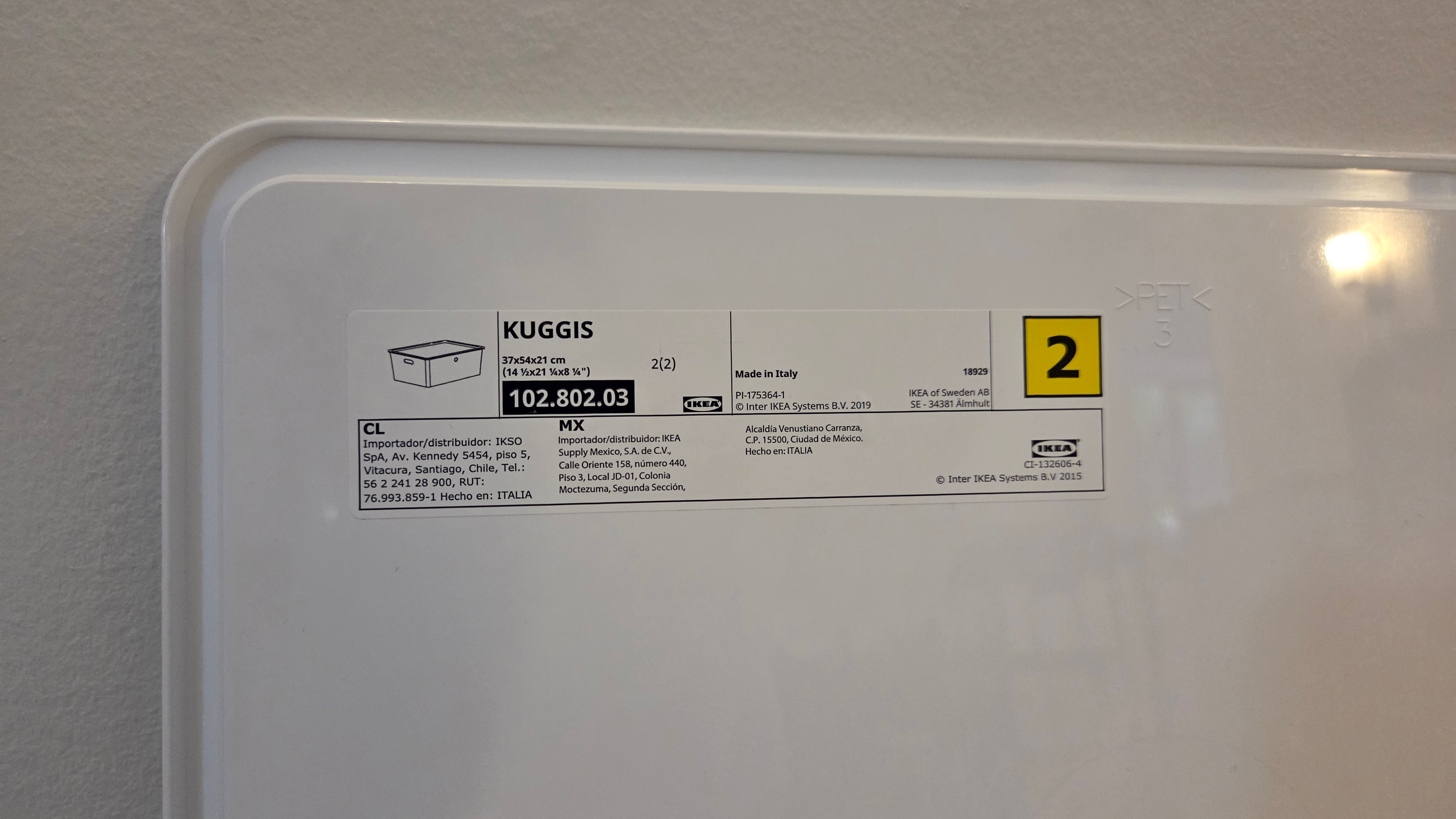 Storage Box - KUGGIS IKEA - MOVE OUT SALE - photo 3