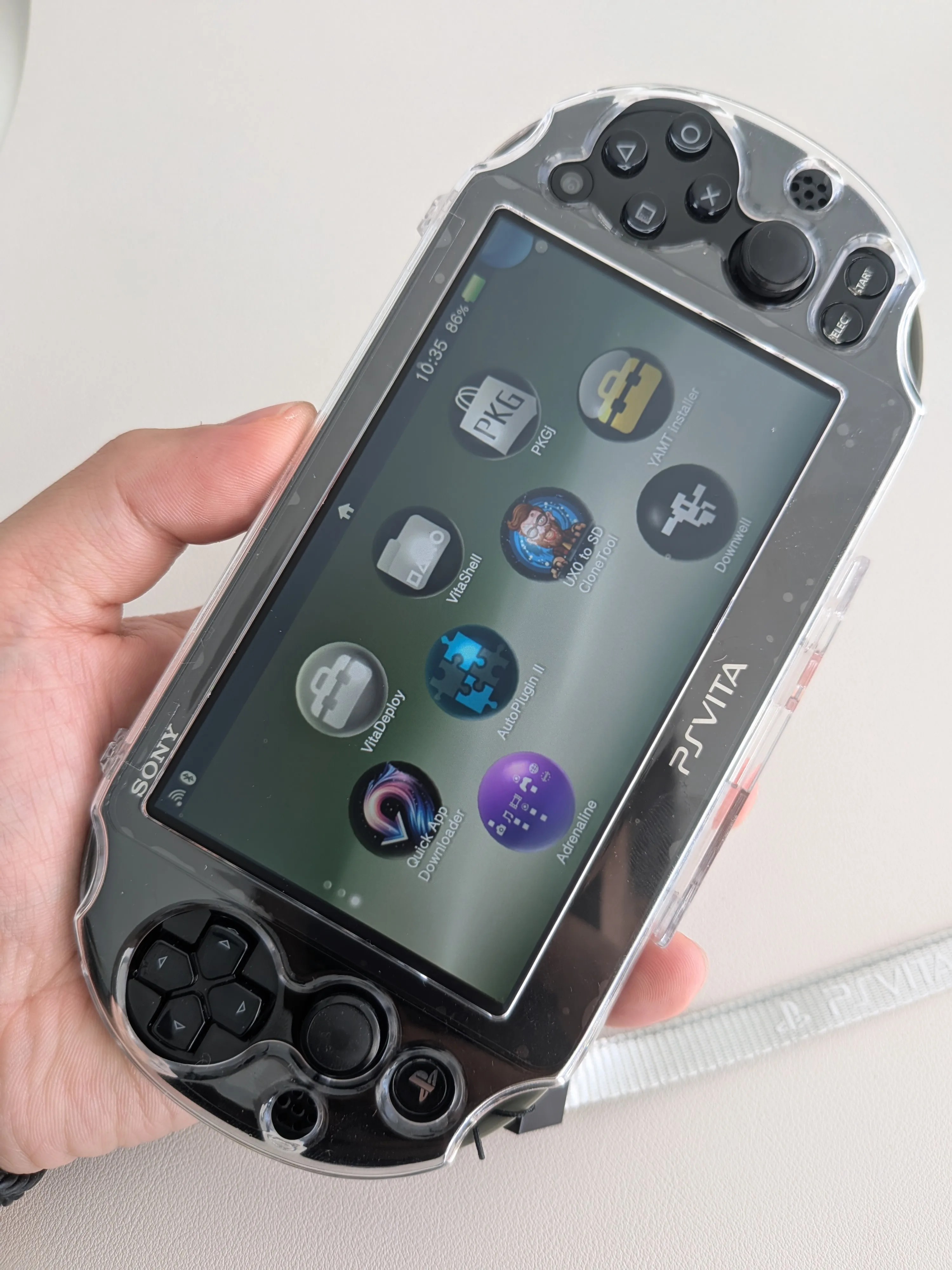 Sony PS Vita 2000 ArmyGreen Modded image indicator(2)