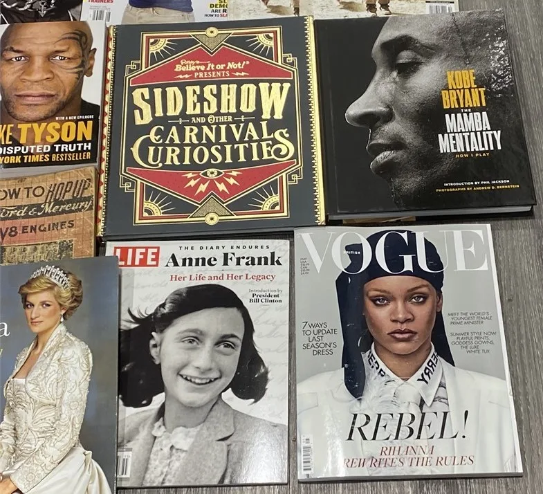 Large Lot Collectible Books, Magazines & Décor – 40+ Pieces image indicator(2)