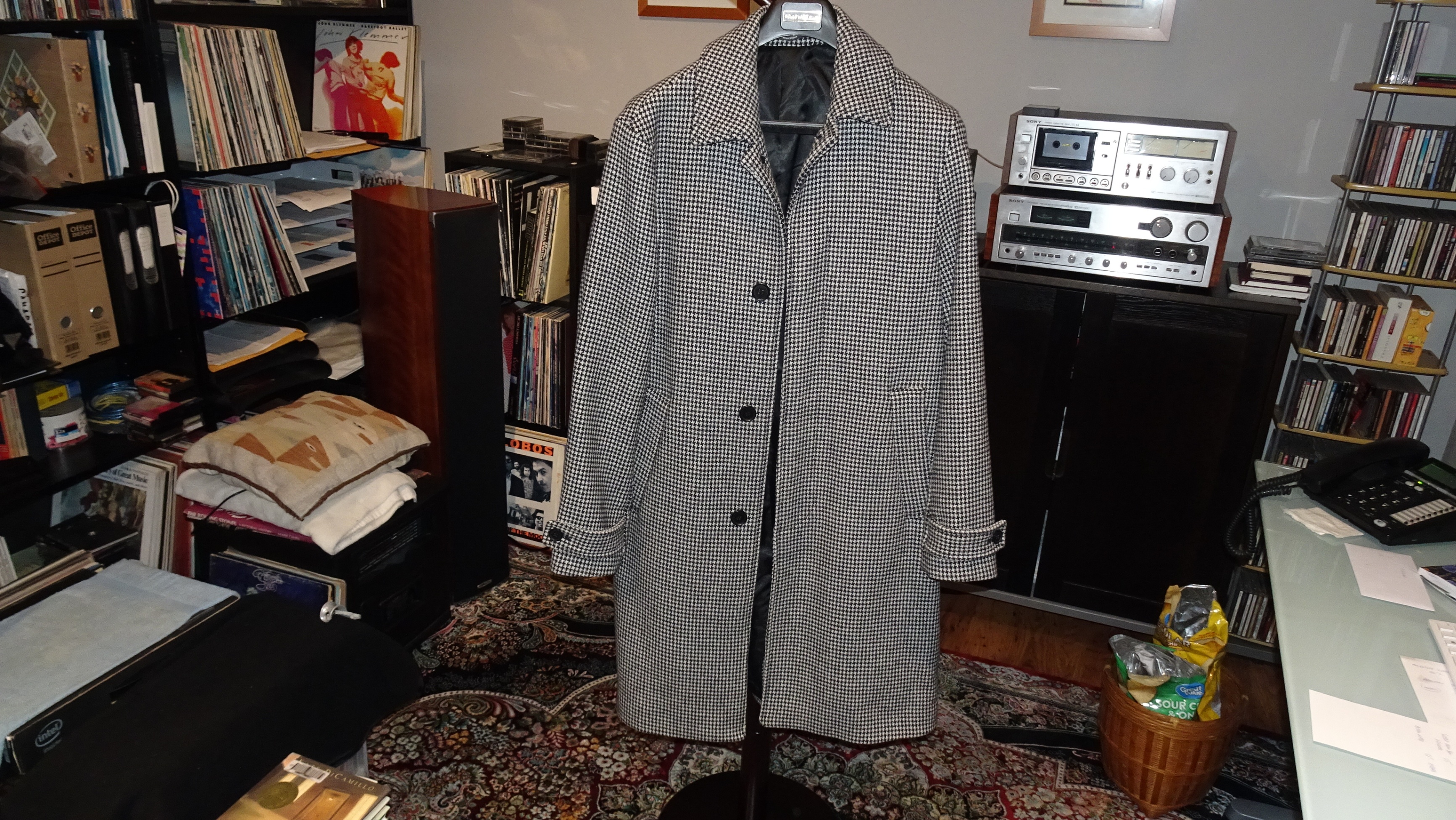 Men's H&M Herringbone Coat Like NEW!