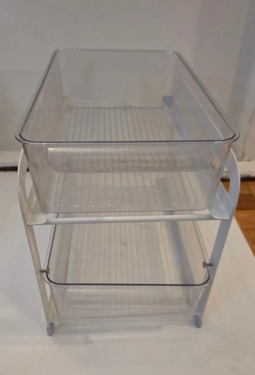 2 Tier Organizer with Storage Drawer - MOVE OUT SALE thumbnail