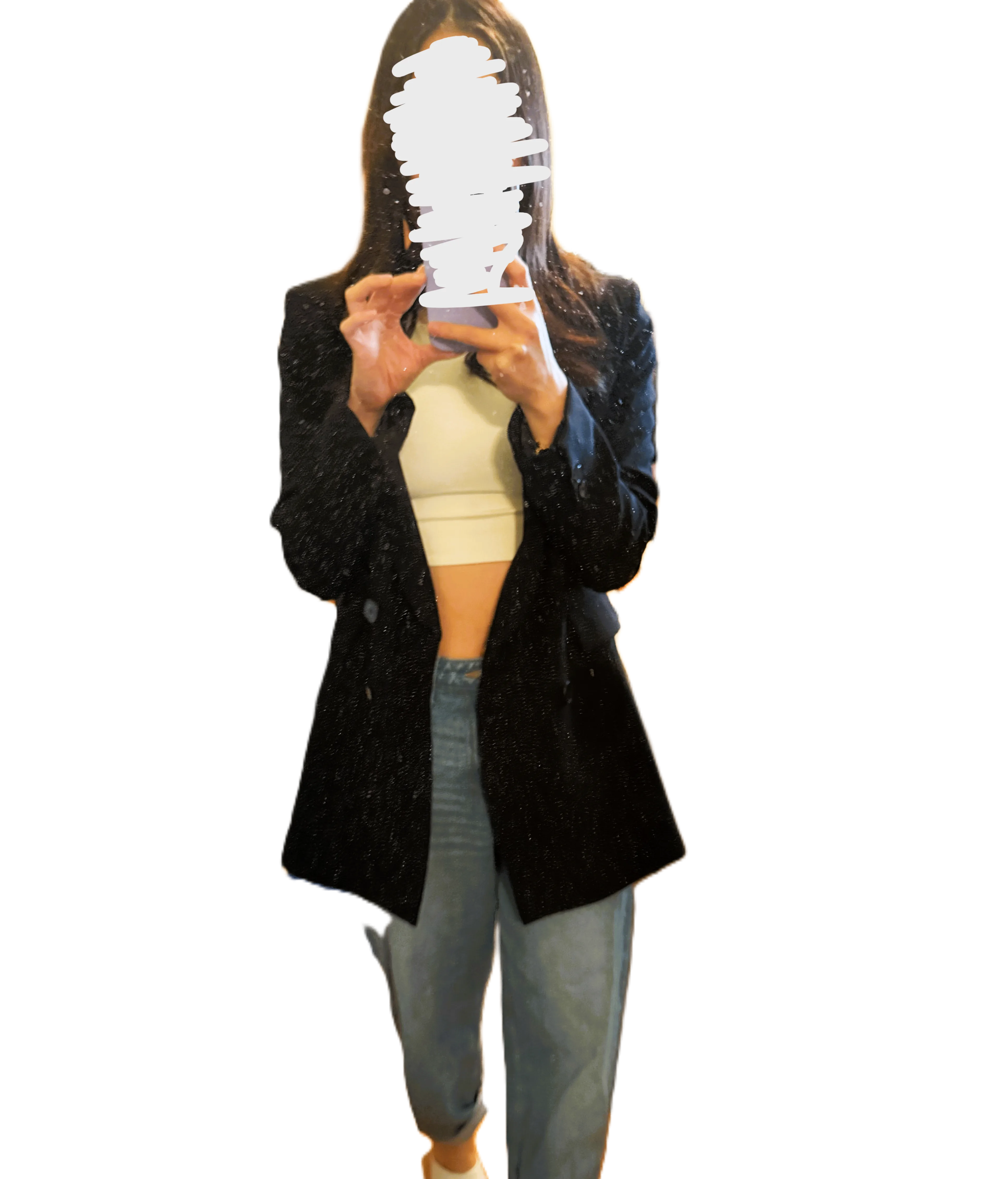 Zara Black Blazer, XS image indicator(4)