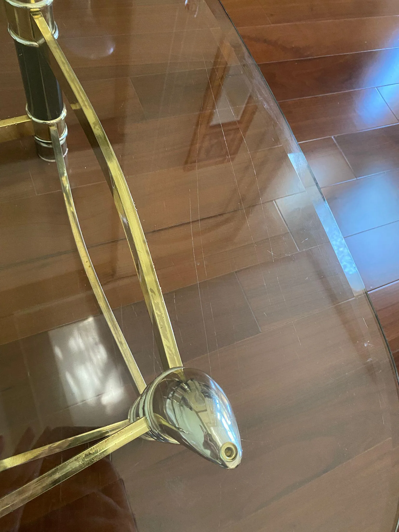 Square Classic Top Coffee Glass Table 36 x 36 x 15H" image indicator(9)