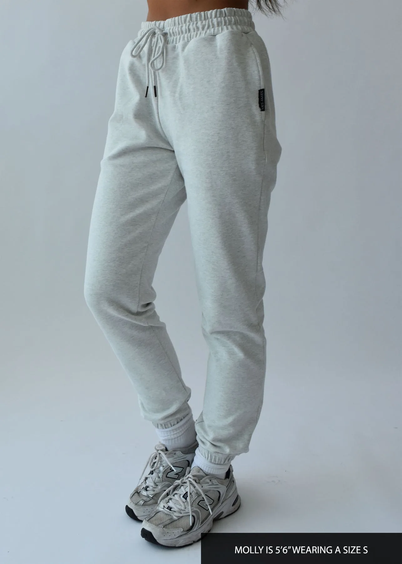 NWOT Mes Amies Essentials Sweatpants - 2024 - Cloud - Sz S thumbnail
