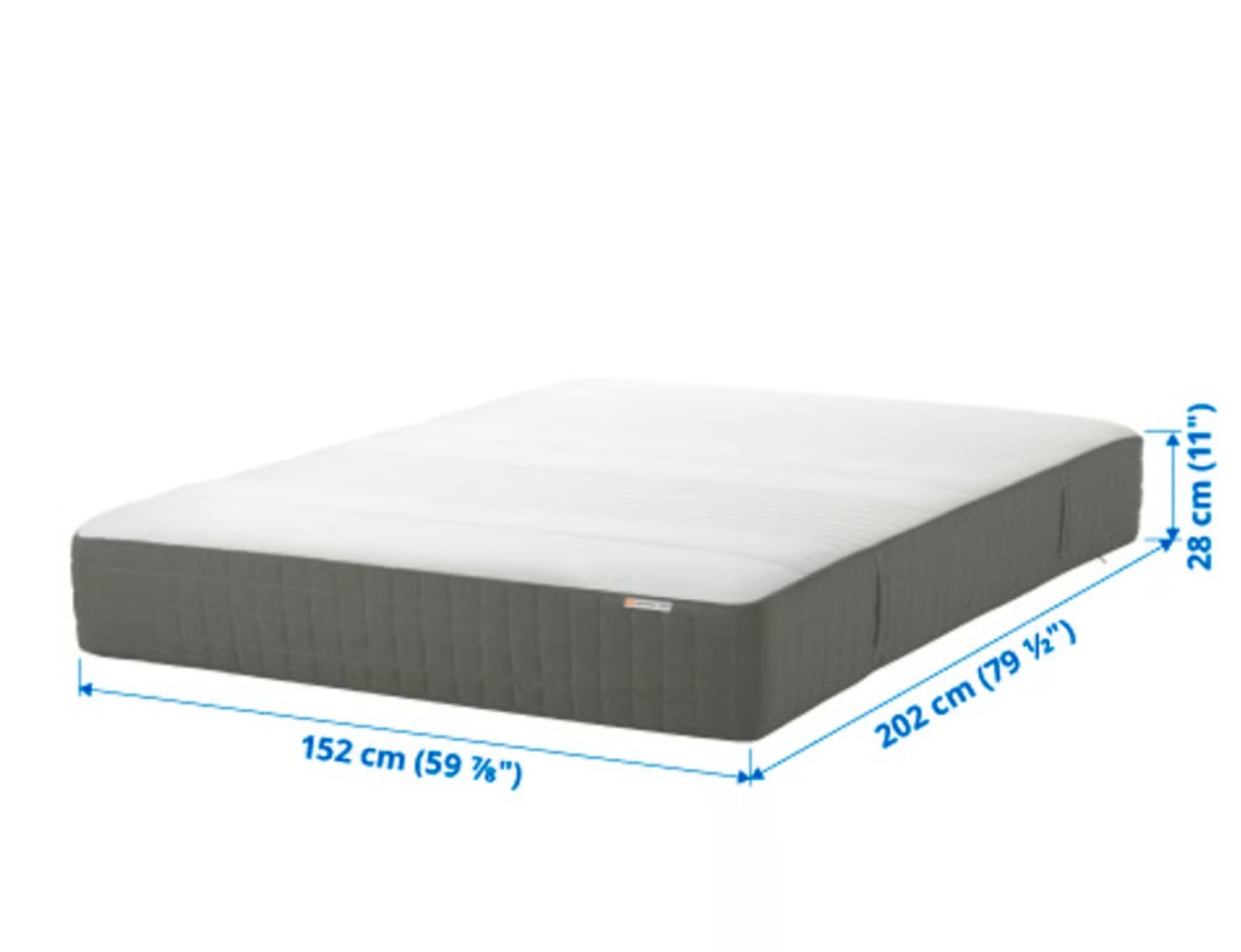 Queen Mattress - IKEA HAUGSVÄR Hybrid Mattress - photo 4