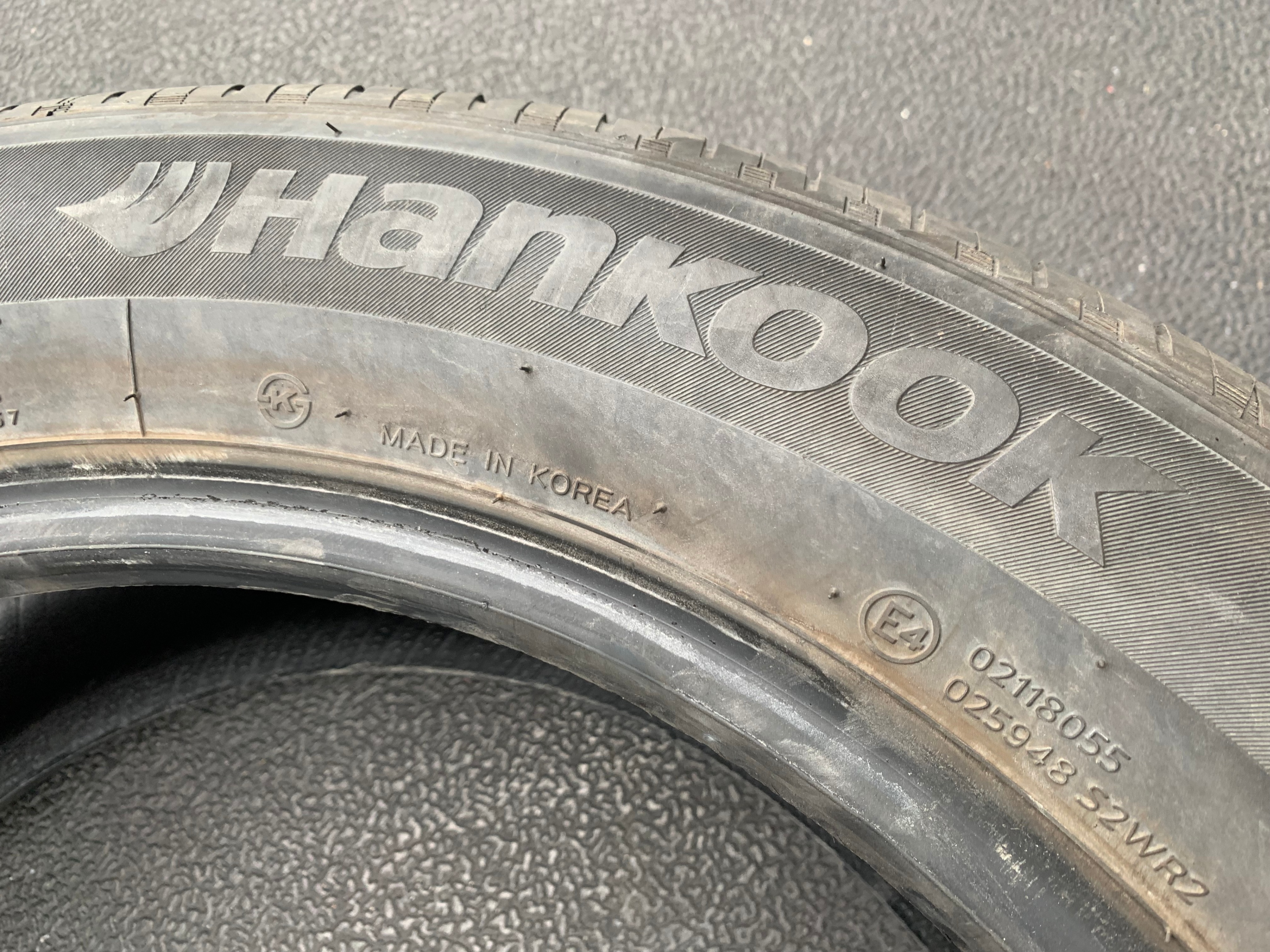 1 X single 225/55/18 98H M+S Hankook Kinergy GT with 85% tread - photo 5