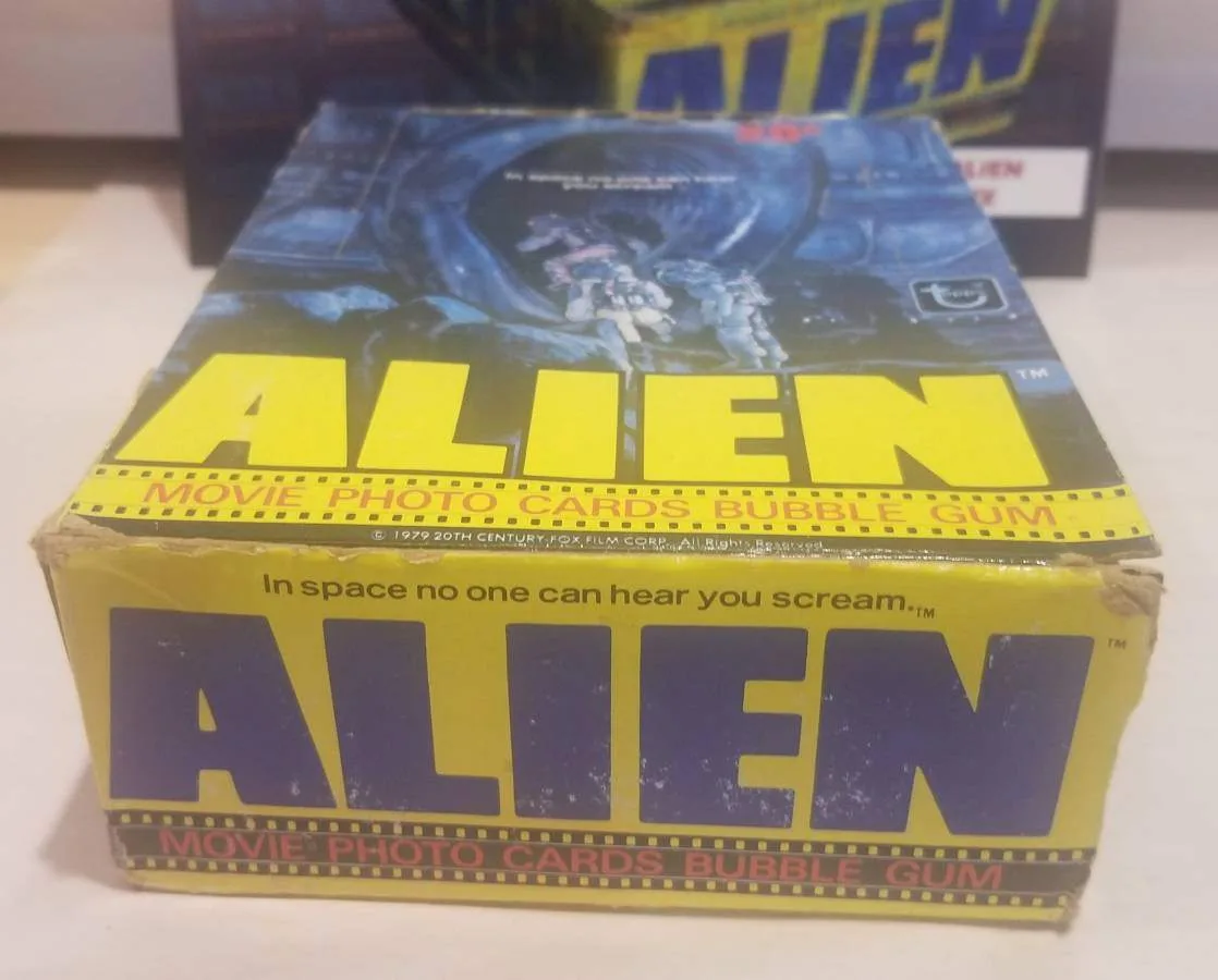 1979 Topps Alien Full Wax Box – 36 Sealed Packs Pedigree Copy image indicator(6)