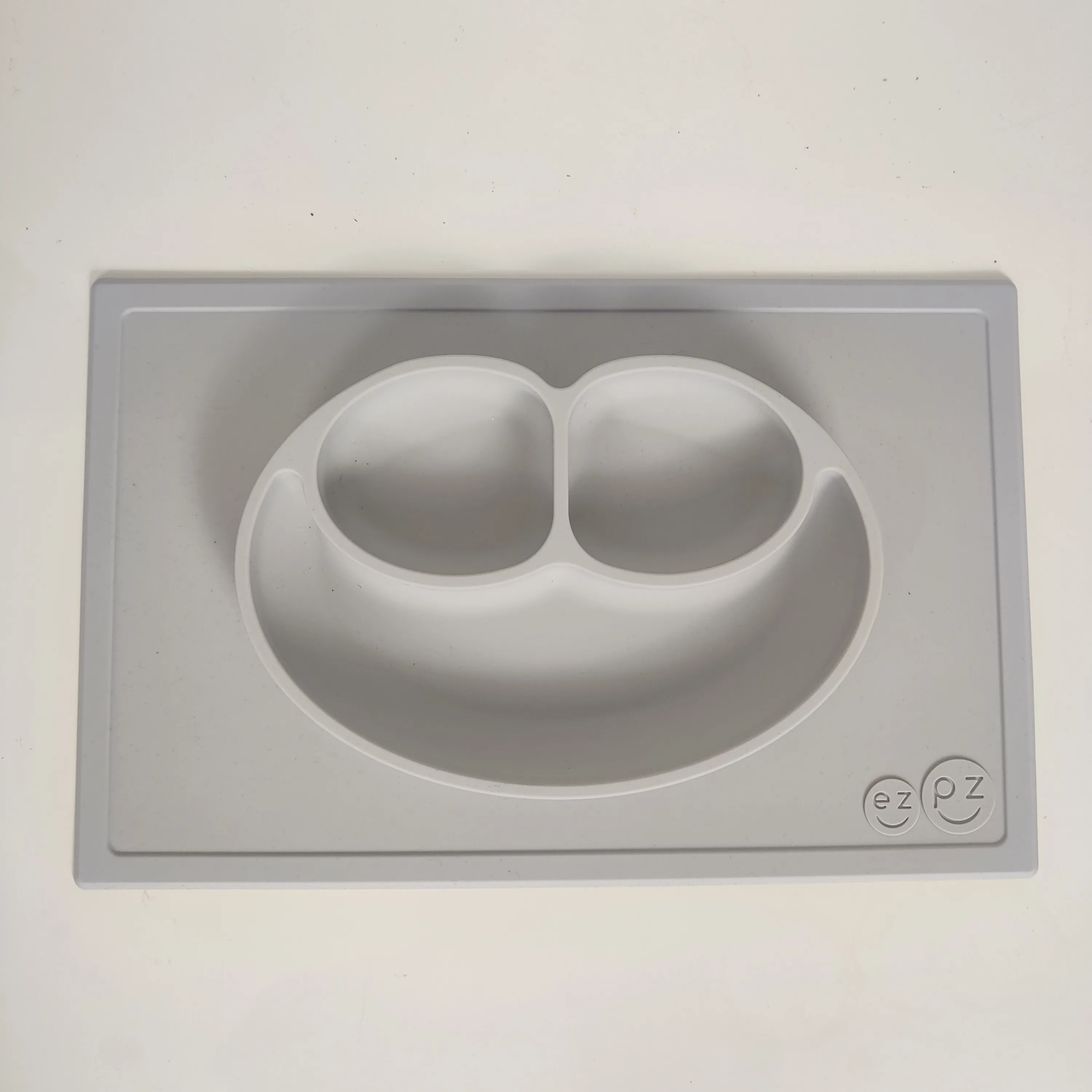 Ezpz Mini Mat Baby Feeding Plate Happy Mat thumbnail