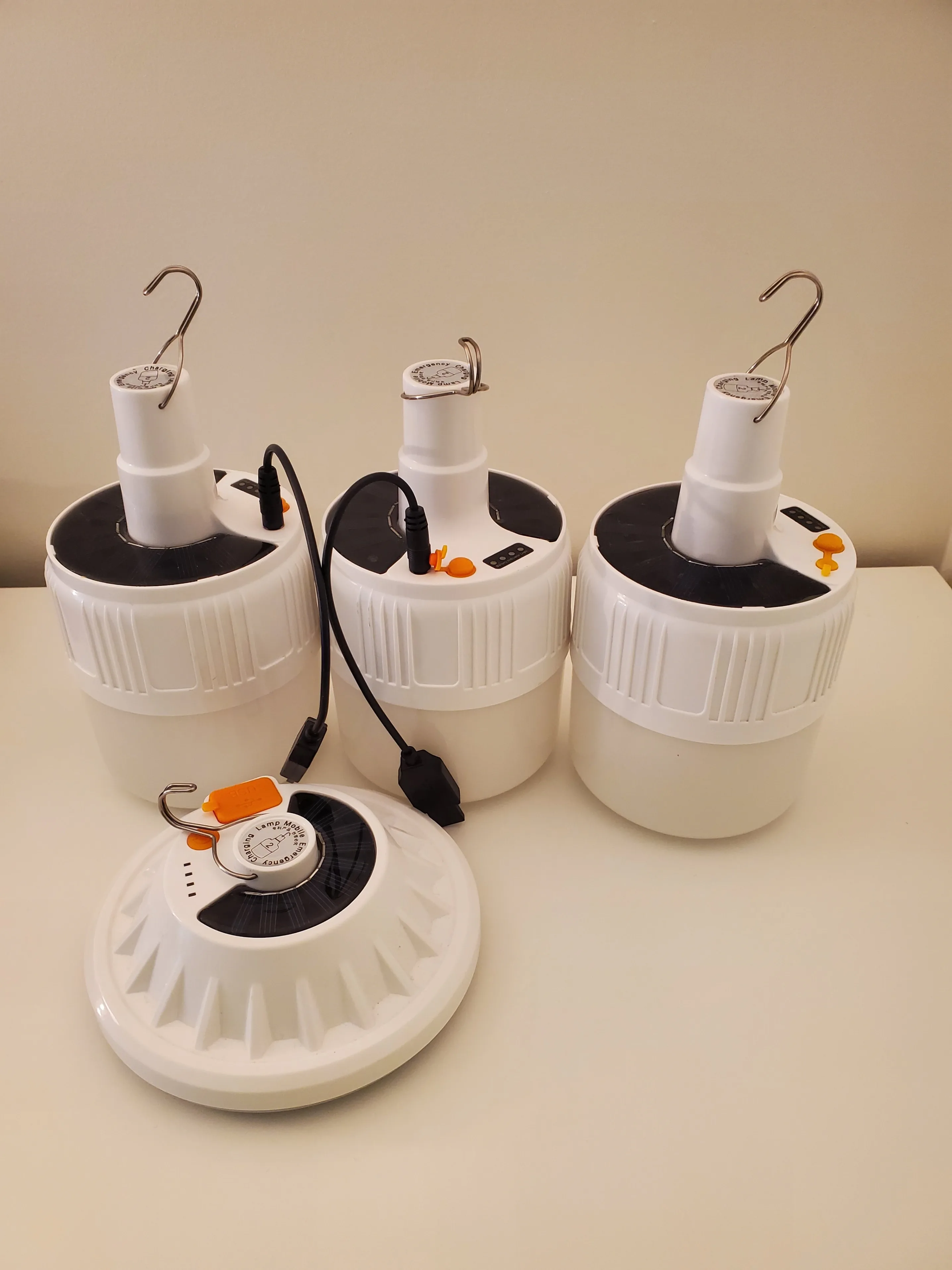 Household Solar Rechargeable Light Led with charger image indicator(2)