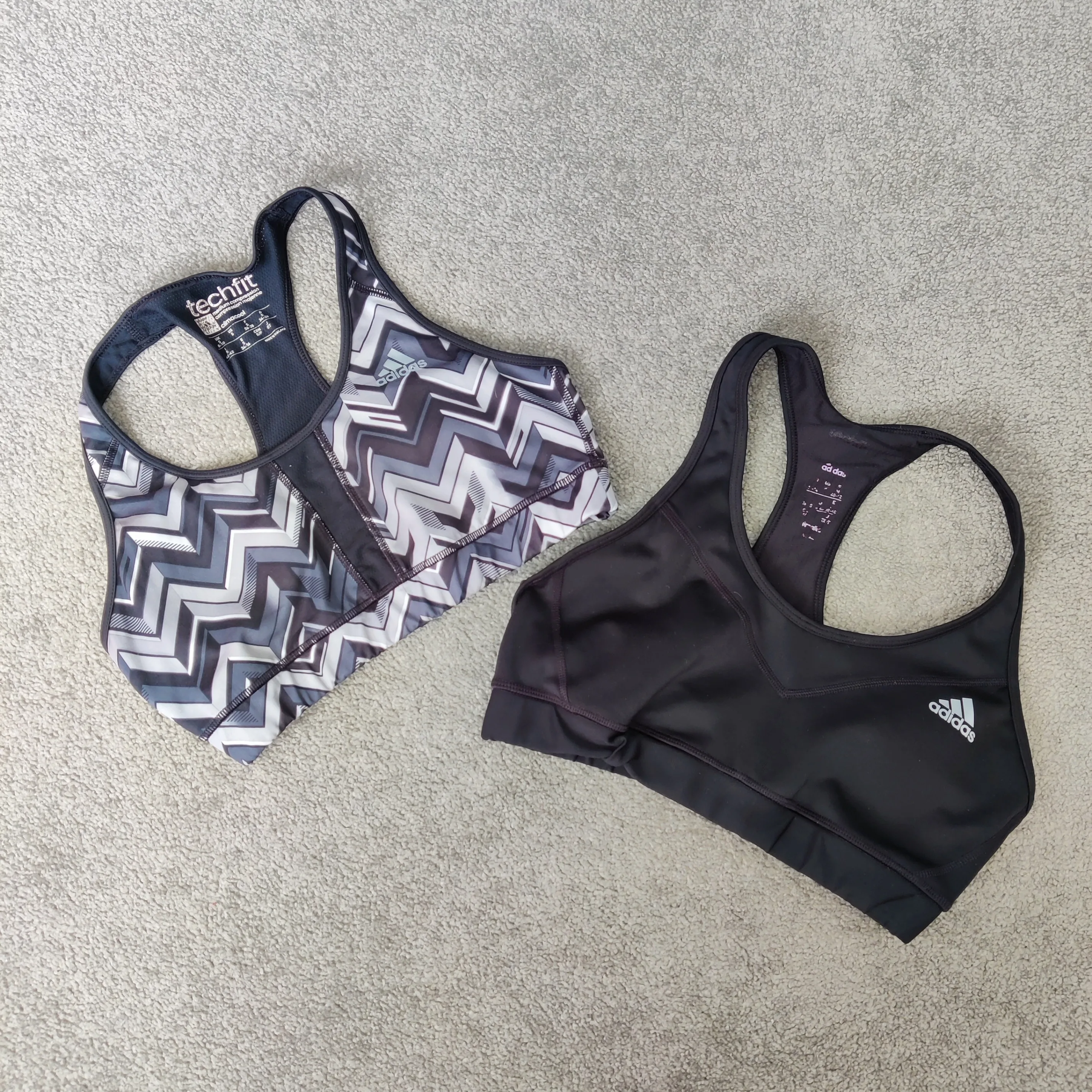 Adidas Women's Sport Bra Set of Two Size Small Activewear thumbnail