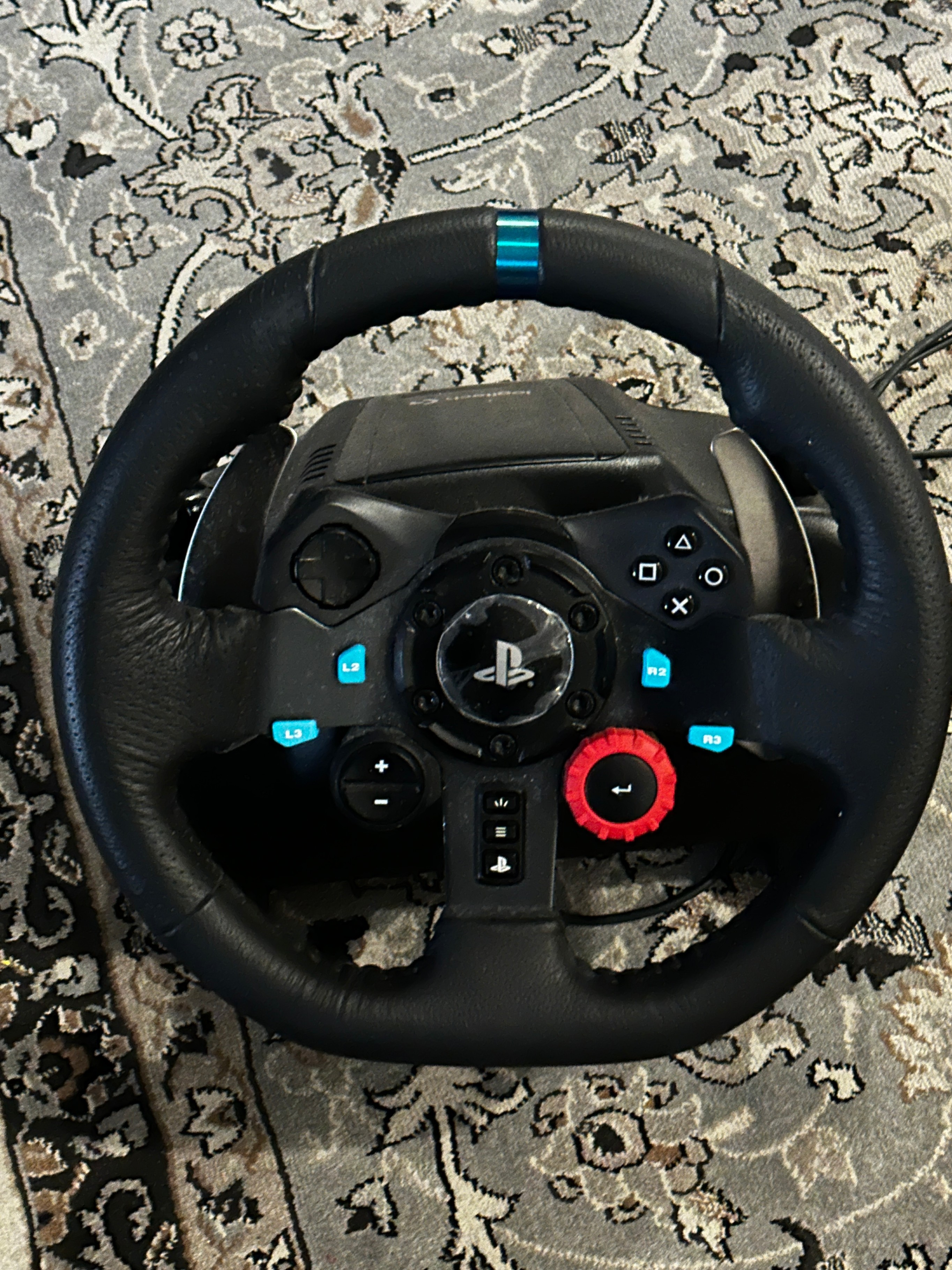 Logitech G29 Driving Force Racing Wheel and Floor Pedals - Black - photo 3
