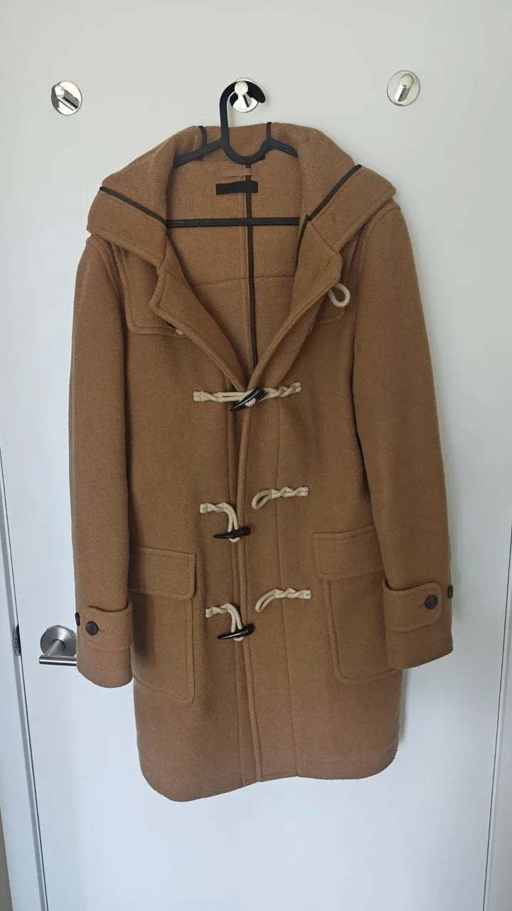 UNIQLO Camel Duffle Coat – Size M thumbnail