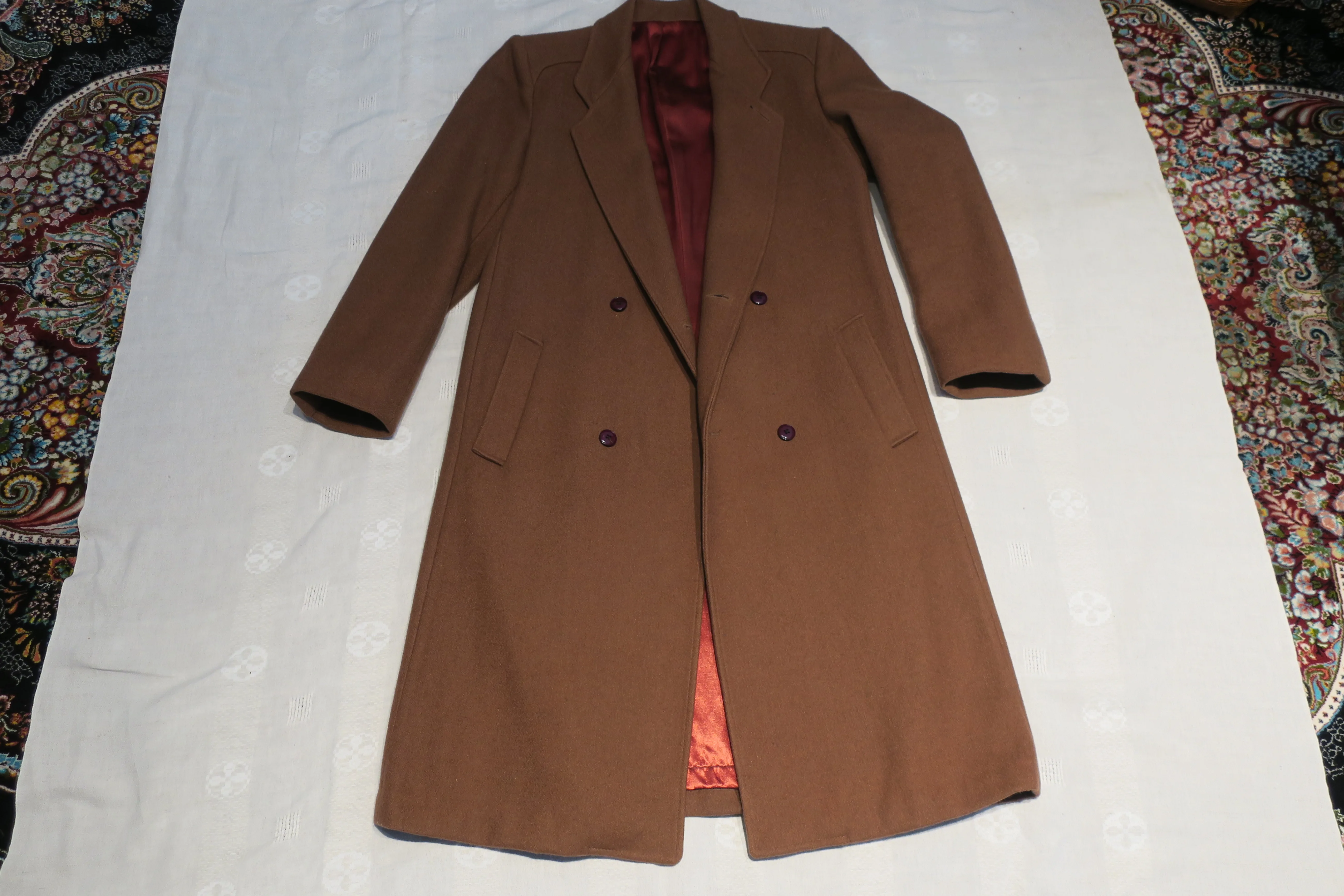 KAID Men's Long Coat Like NEW Condition!! image indicator(3)