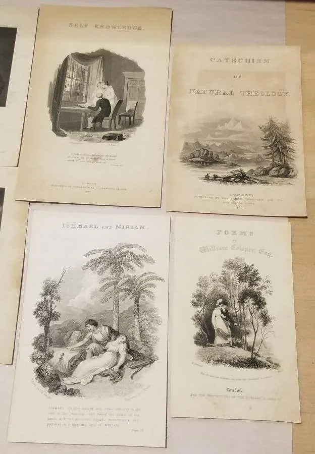 Premium Lot – 18 Antique 1800s Steel Engravings & Etchings image indicator(3)