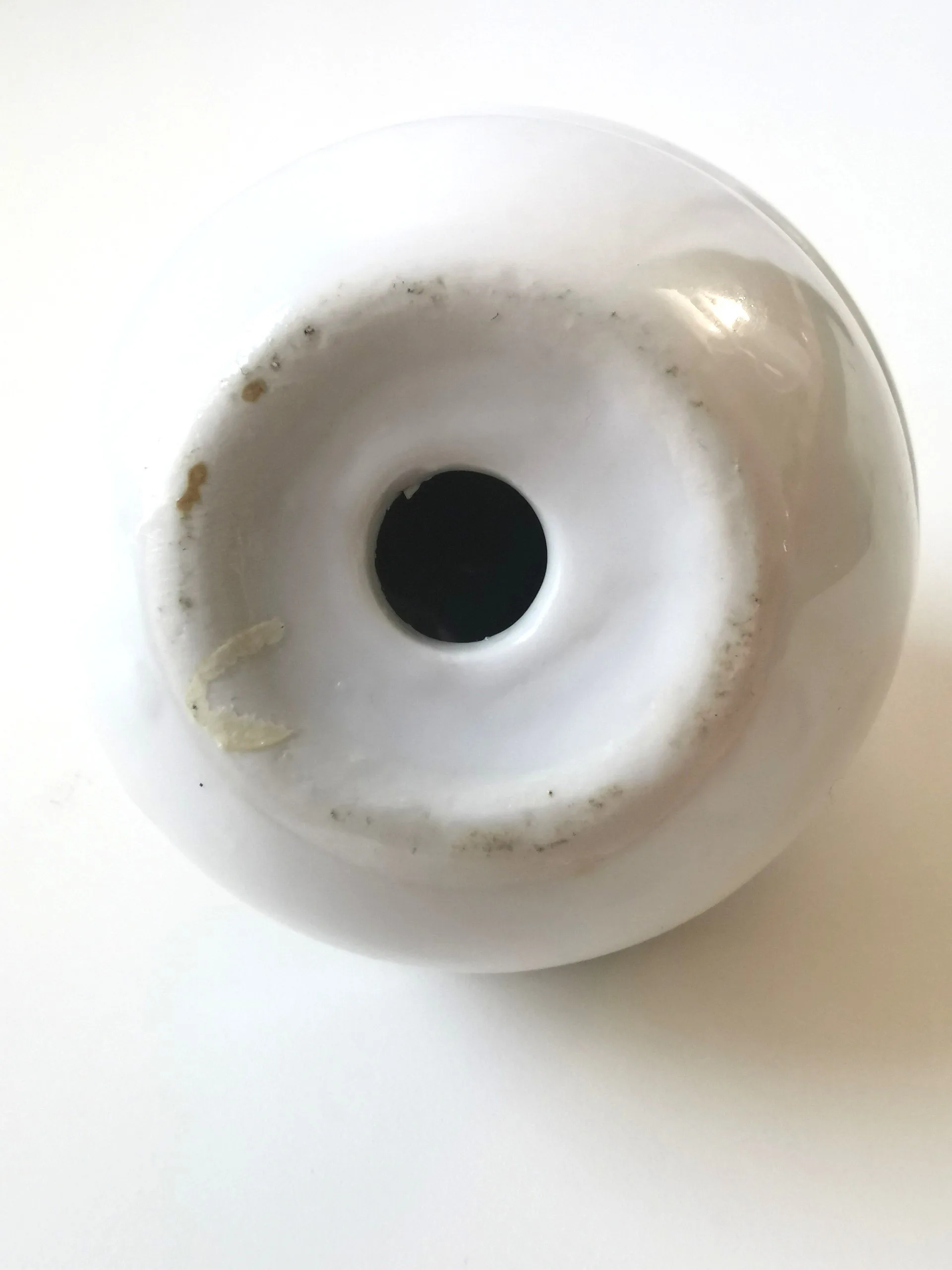 Small Vintage Porcelain Flower Basket Pink Blue White Flowers image indicator(7)