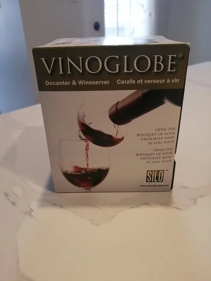 RARELY USED Vinoglobe Wine Decanter & Wineserver thumbnail