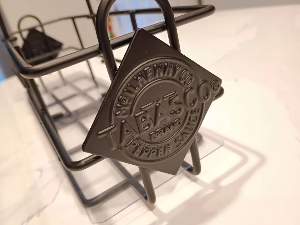 NEW McIlhenny Co. Tabasco Sauce Metal Rack - 2 Available image indicator(2)
